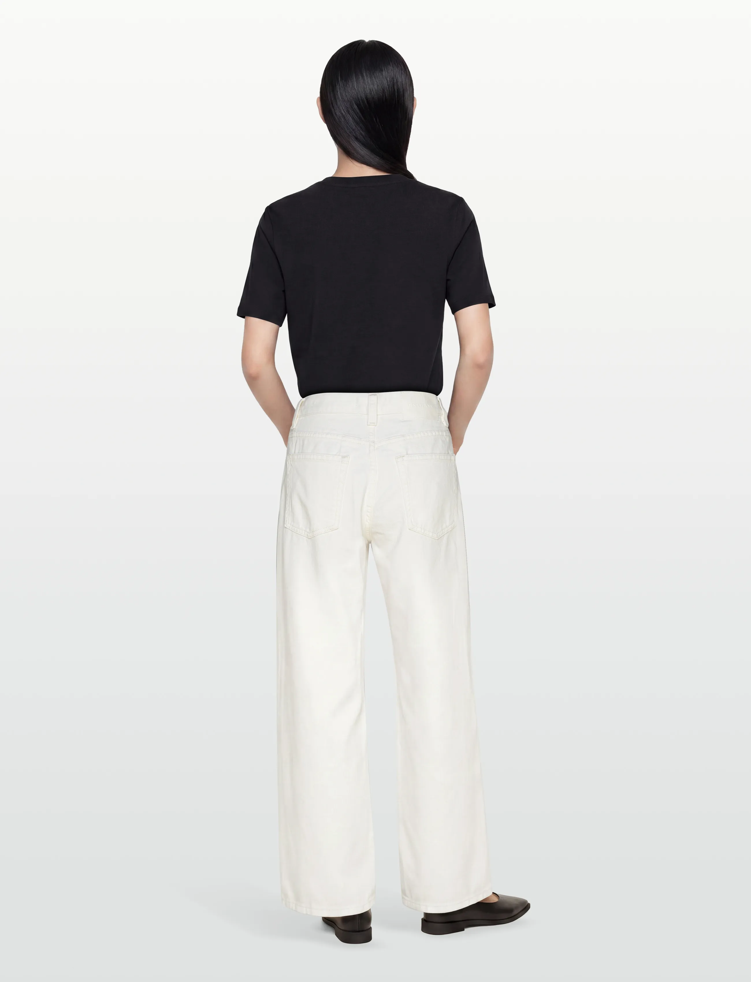 Gina Tricot - Baggy babe jeans - brede jeans - offwhite - 4
