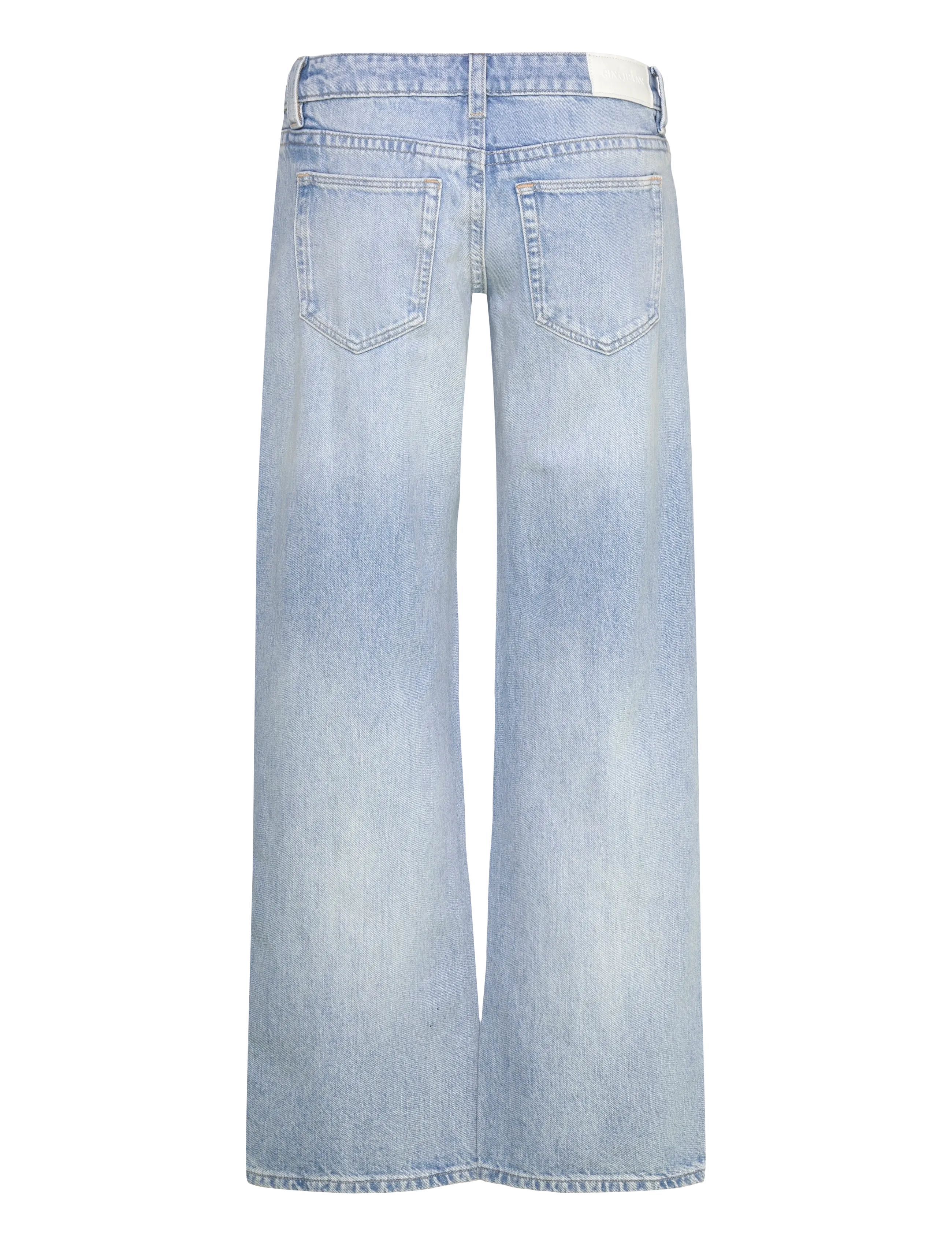 Gina Tricot - Rebel low wide jeans - brede jeans - lt blue - 1