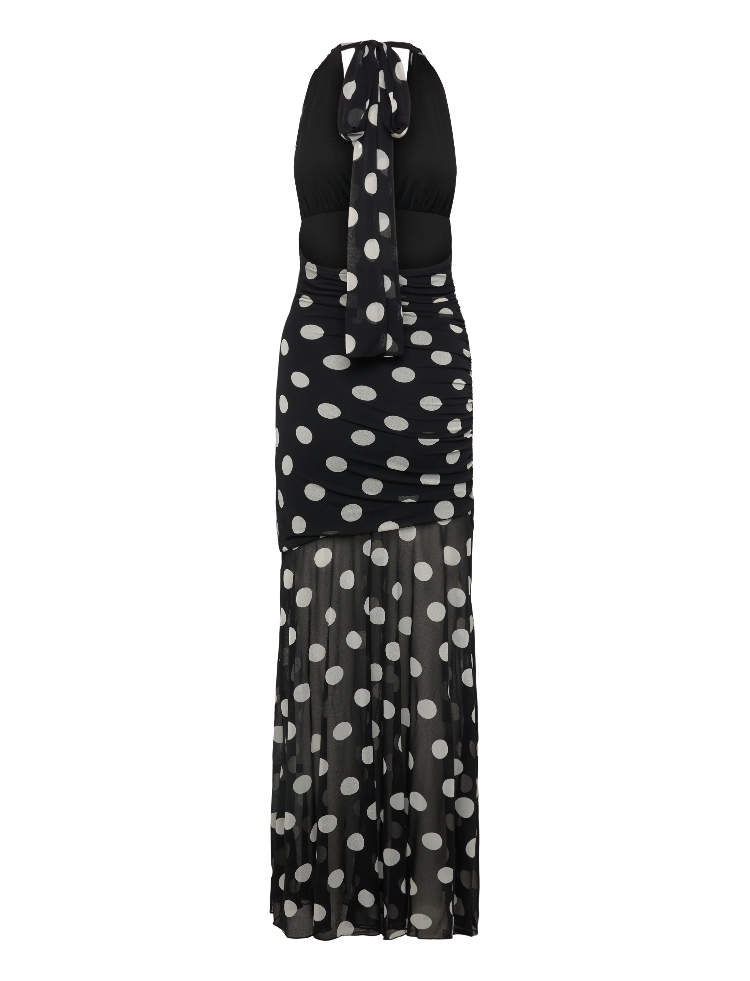 Gina Tricot - Dropped waist dress - dot print (1039) - 1