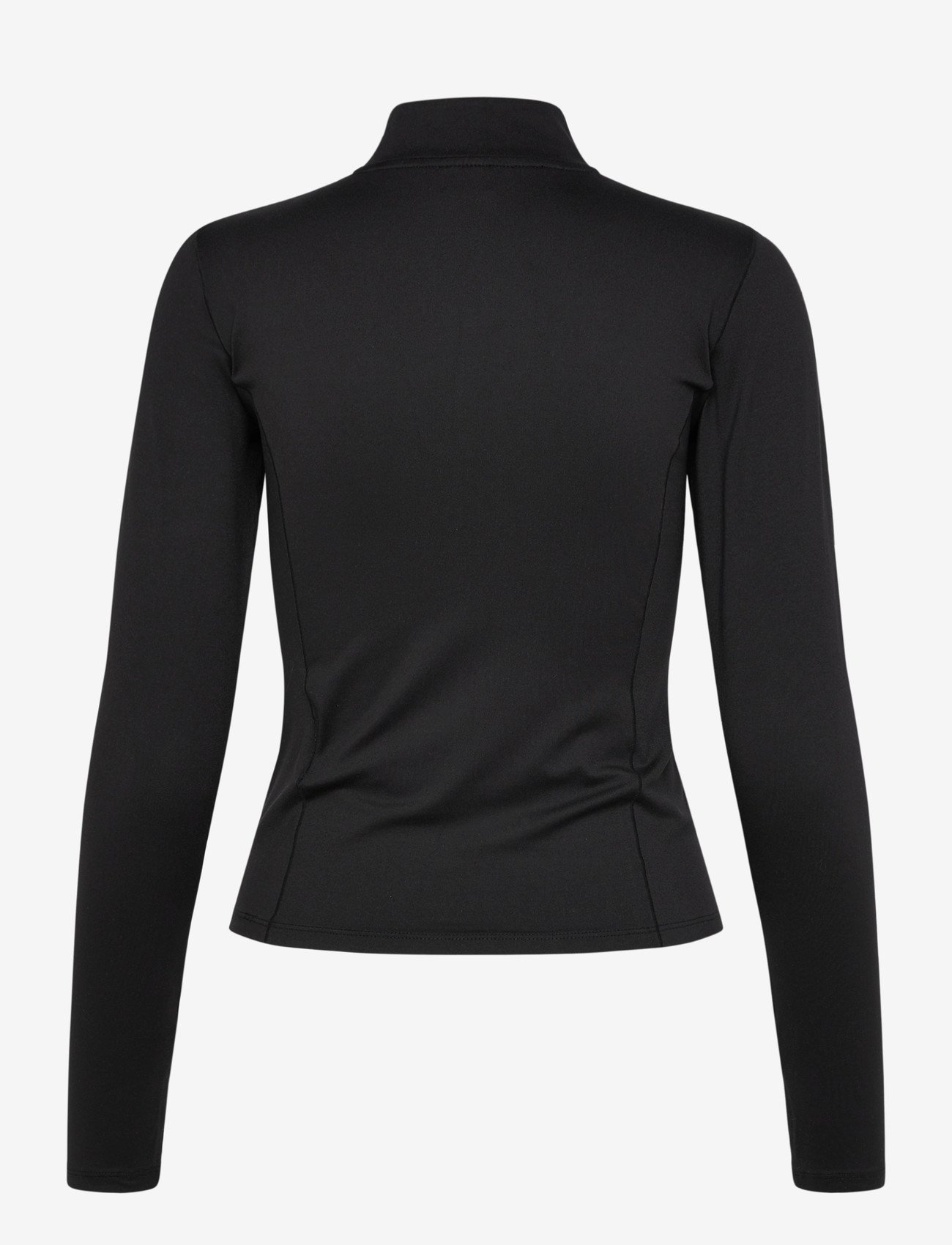 Gina Tricot - Half zip yoga top - overdele - black (9000) - 1