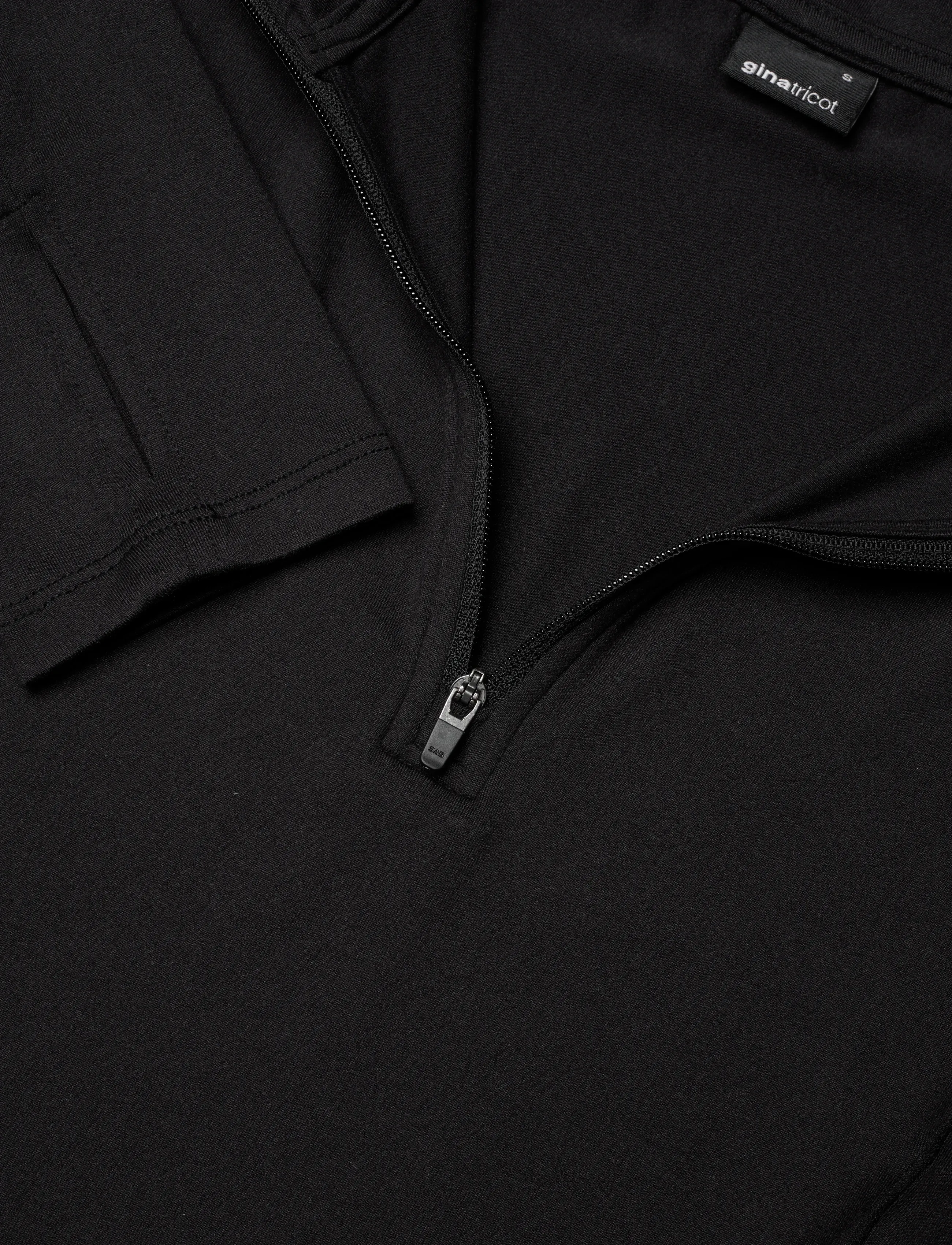 Gina Tricot - Half zip yoga top - mode trends - black (9000) - 2