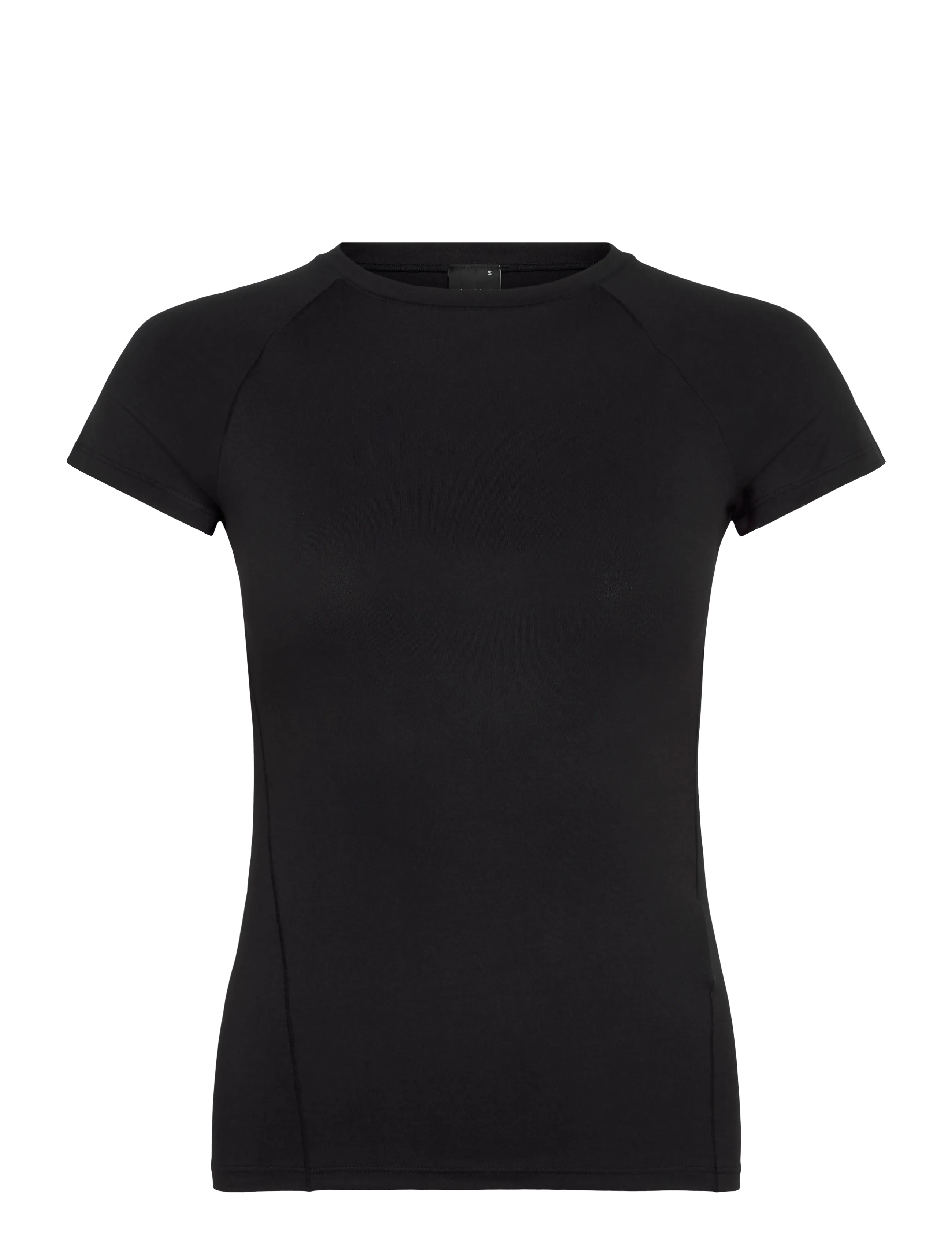 Gina Tricot Soft yoga tee - Gina Tricot - BLACK (9000) / black