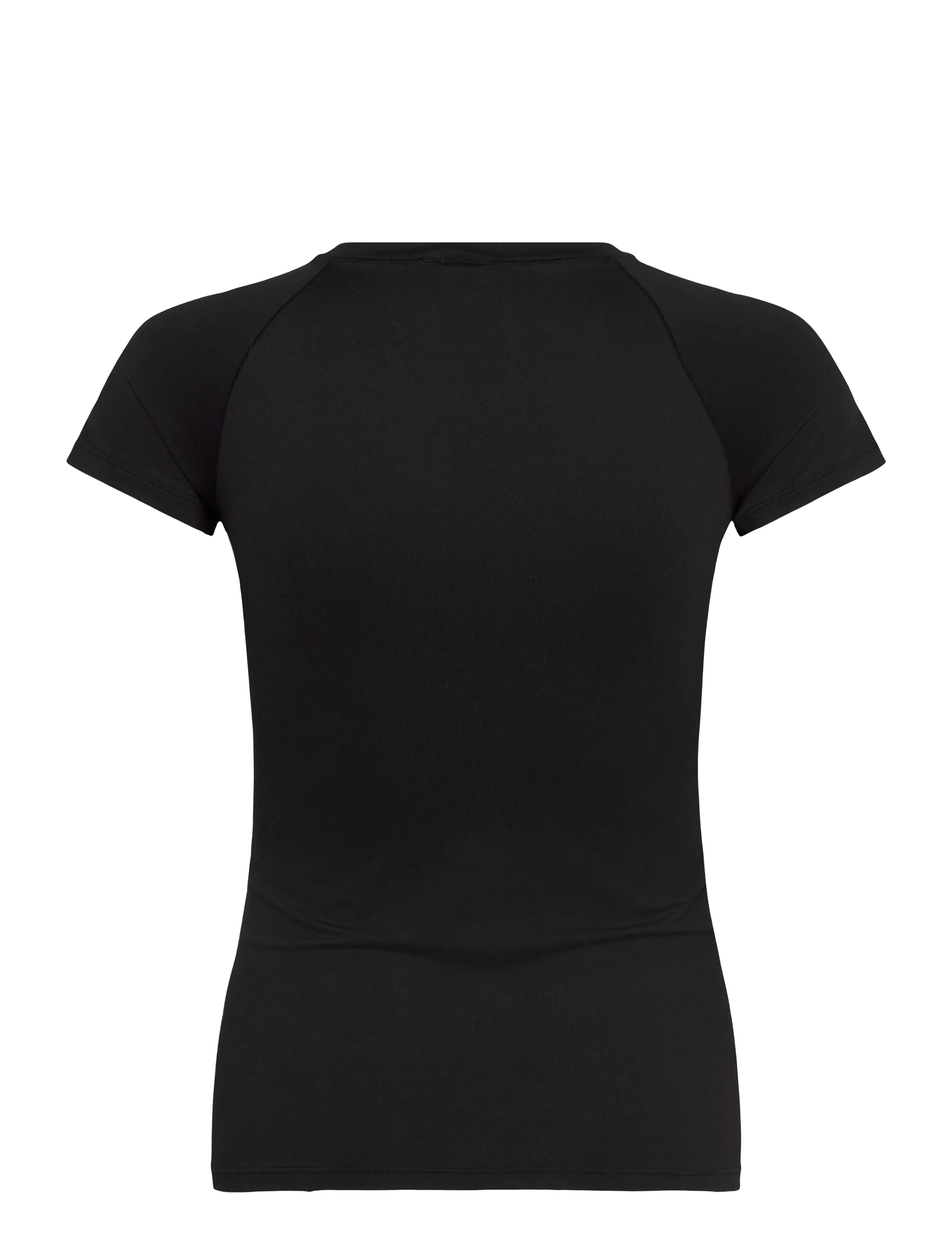Gina Tricot - Soft yoga tee - t-shirts - black (9000) - 1