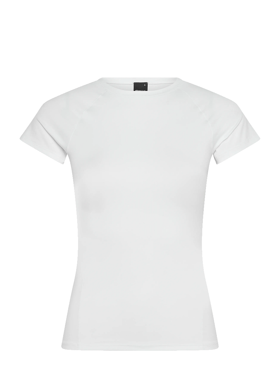 Gina Tricot - Soft yoga tee - t-shirts - offwhite - 0