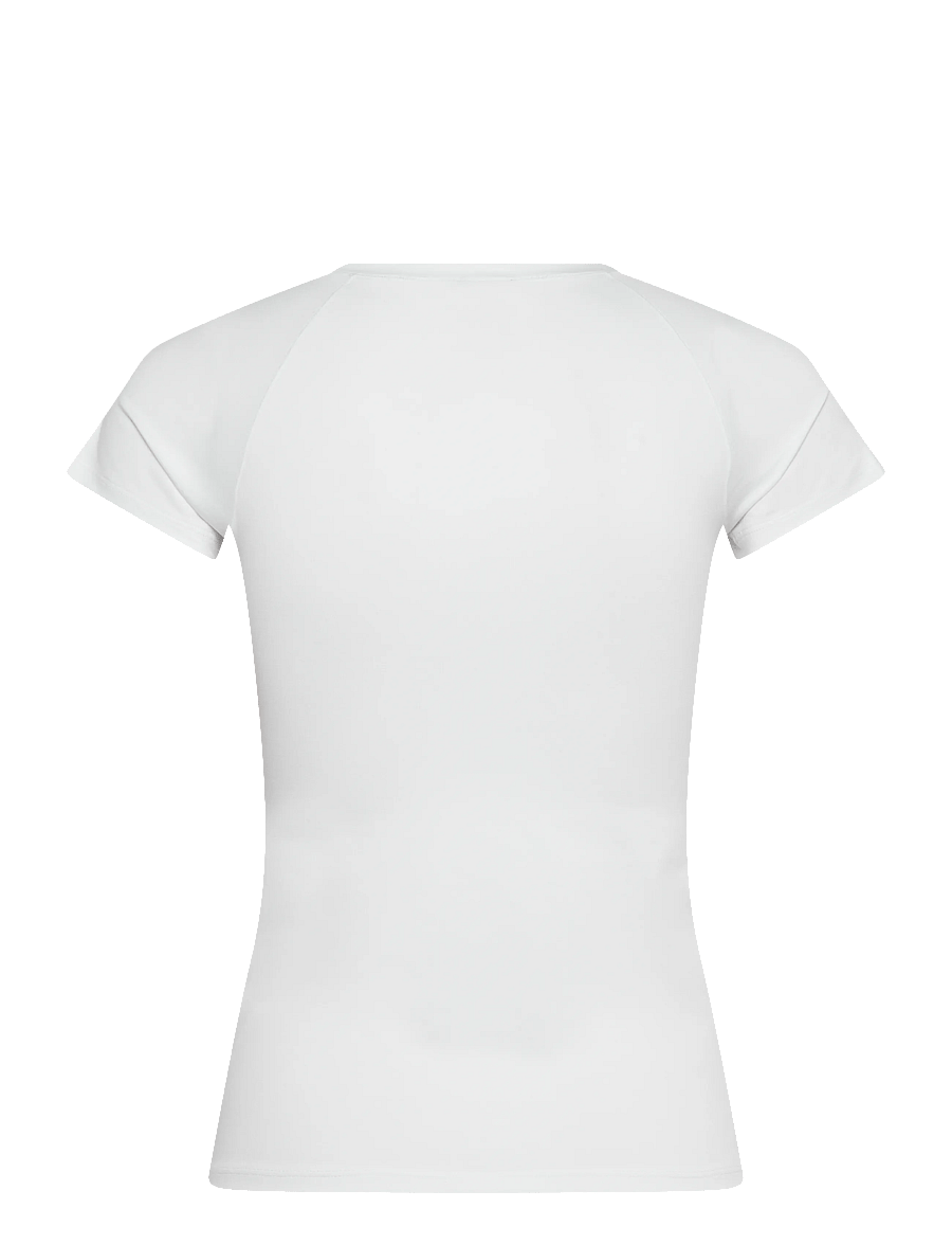 Gina Tricot - Soft yoga tee - t-shirts - offwhite - 1