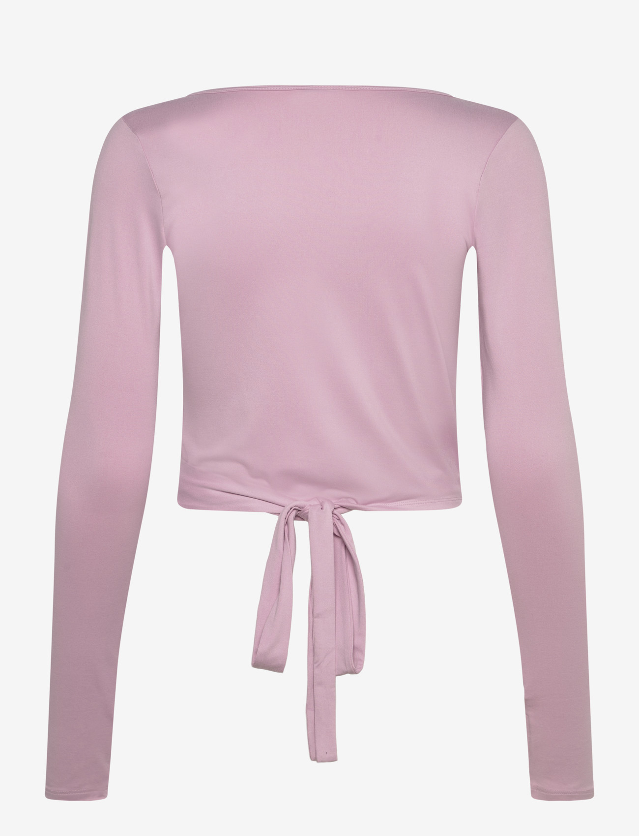 Gina Tricot - Soft wrap yoga cardigan - langærmede toppe - dusty pink - 2