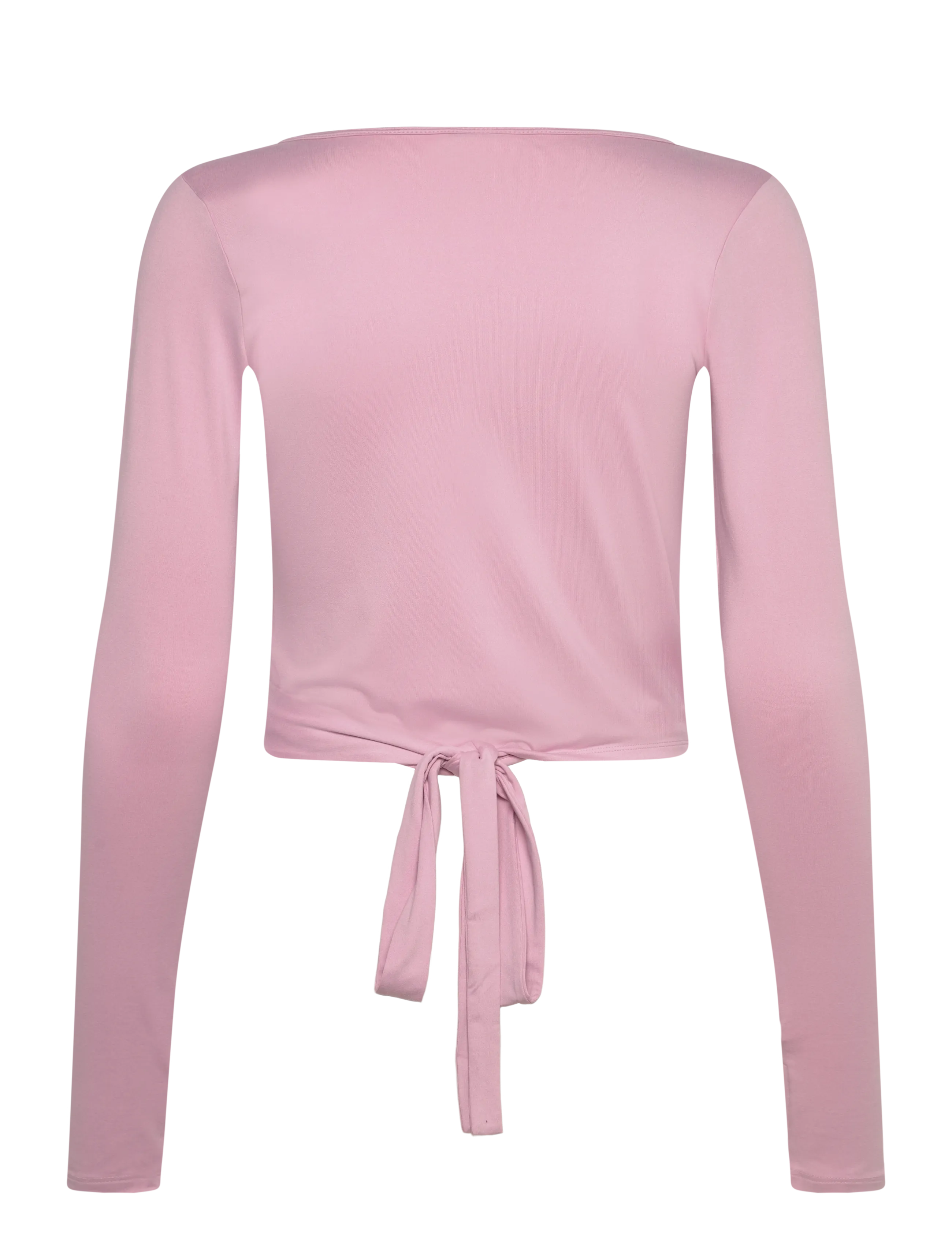 Gina Tricot - Soft wrap yoga cardigan - langærmede toppe - dusty pink - 2