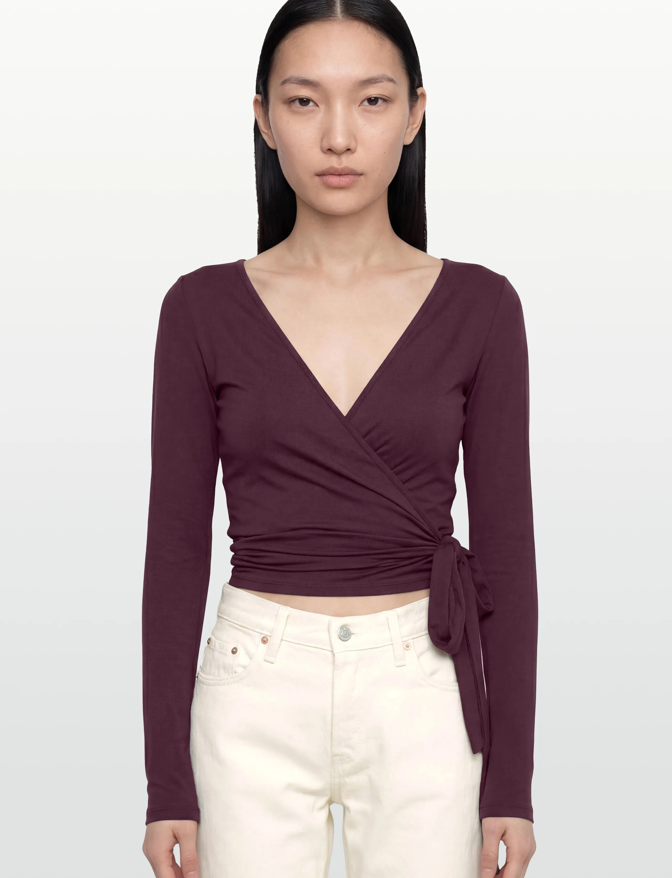 Gina Tricot Soft Wrap Yoga Cardigan dam – bild 2