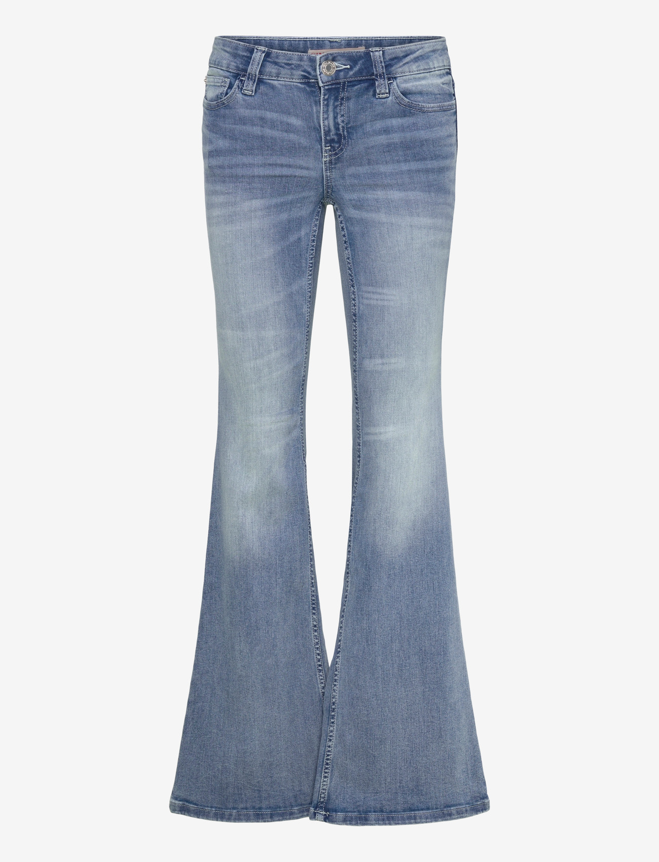 Gina Tricot - Glow low flare jeans - flared jeans - lt blue - 0
