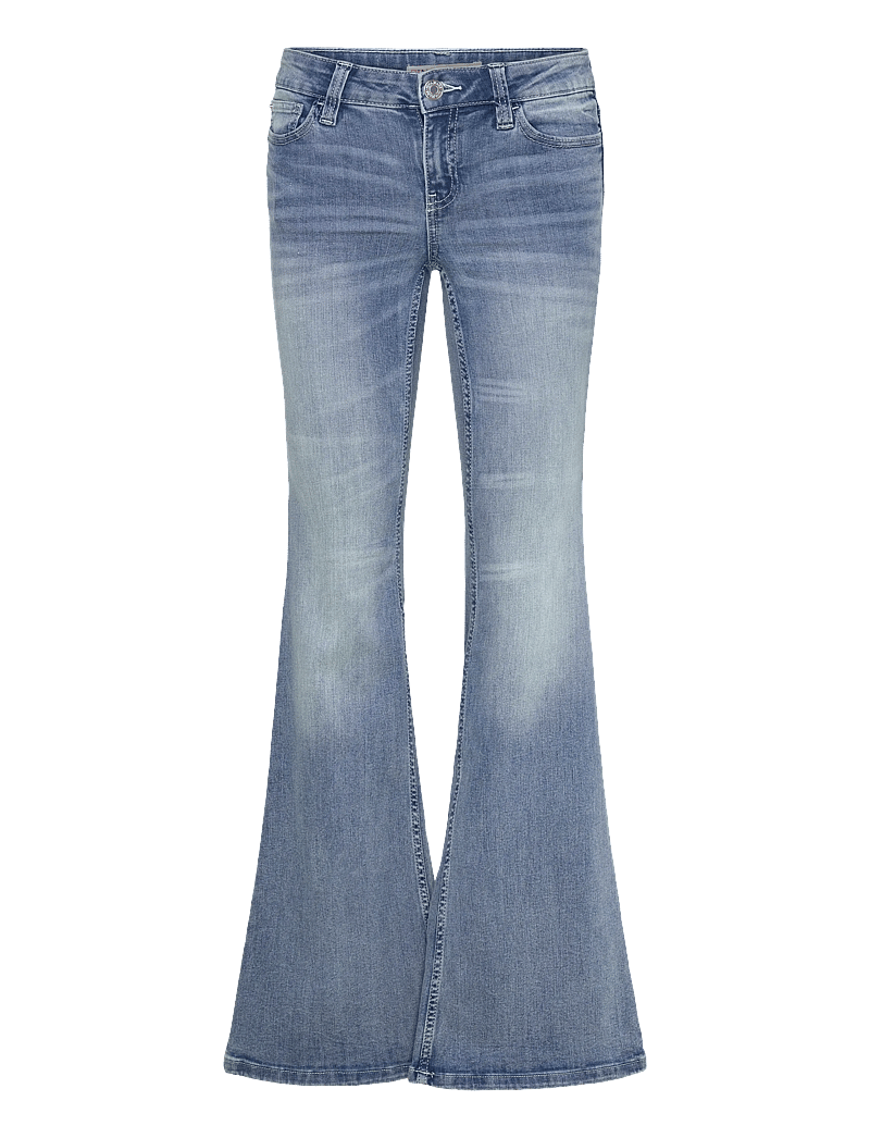 Gina Tricot - Glow low flare jeans - flared jeans - lt blue - 0