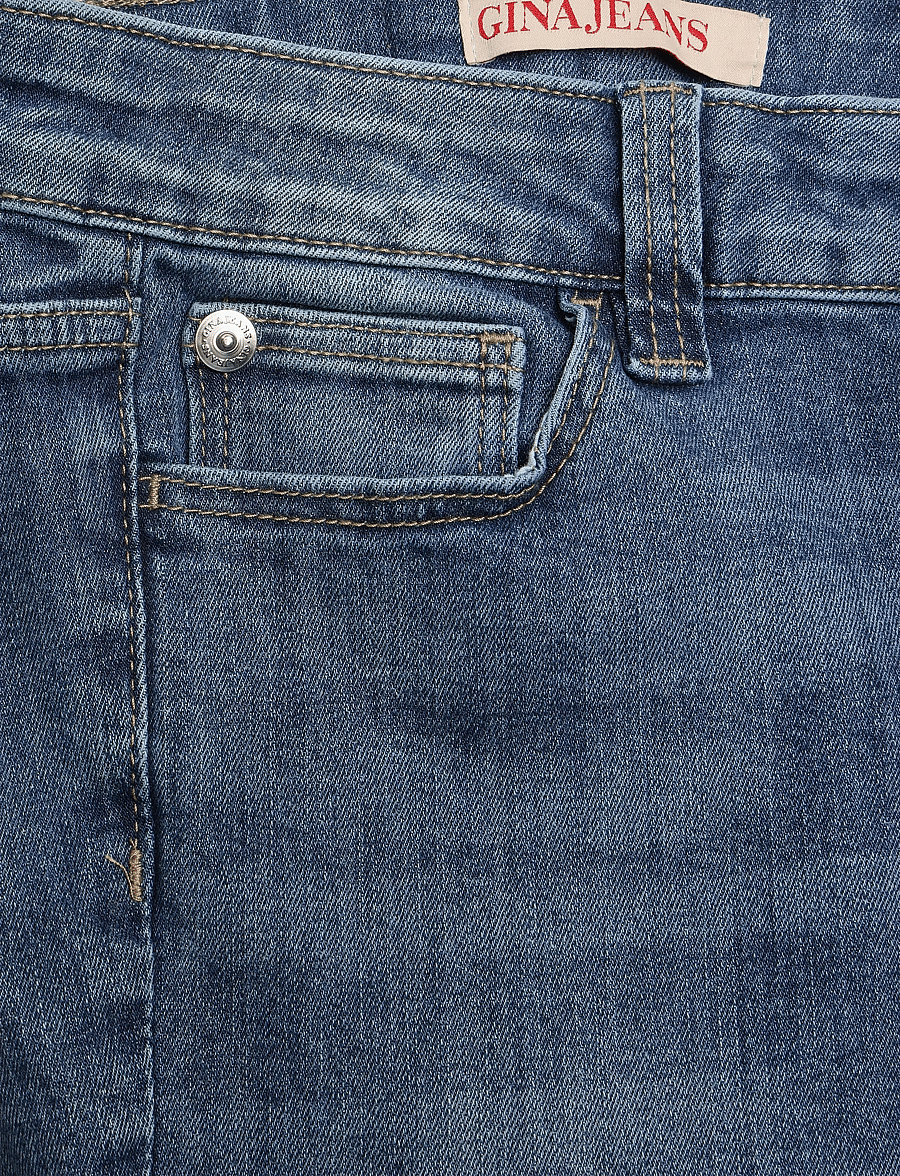 Gina Tricot - Glow low flare jeans - flared jeans - mid blue - 2