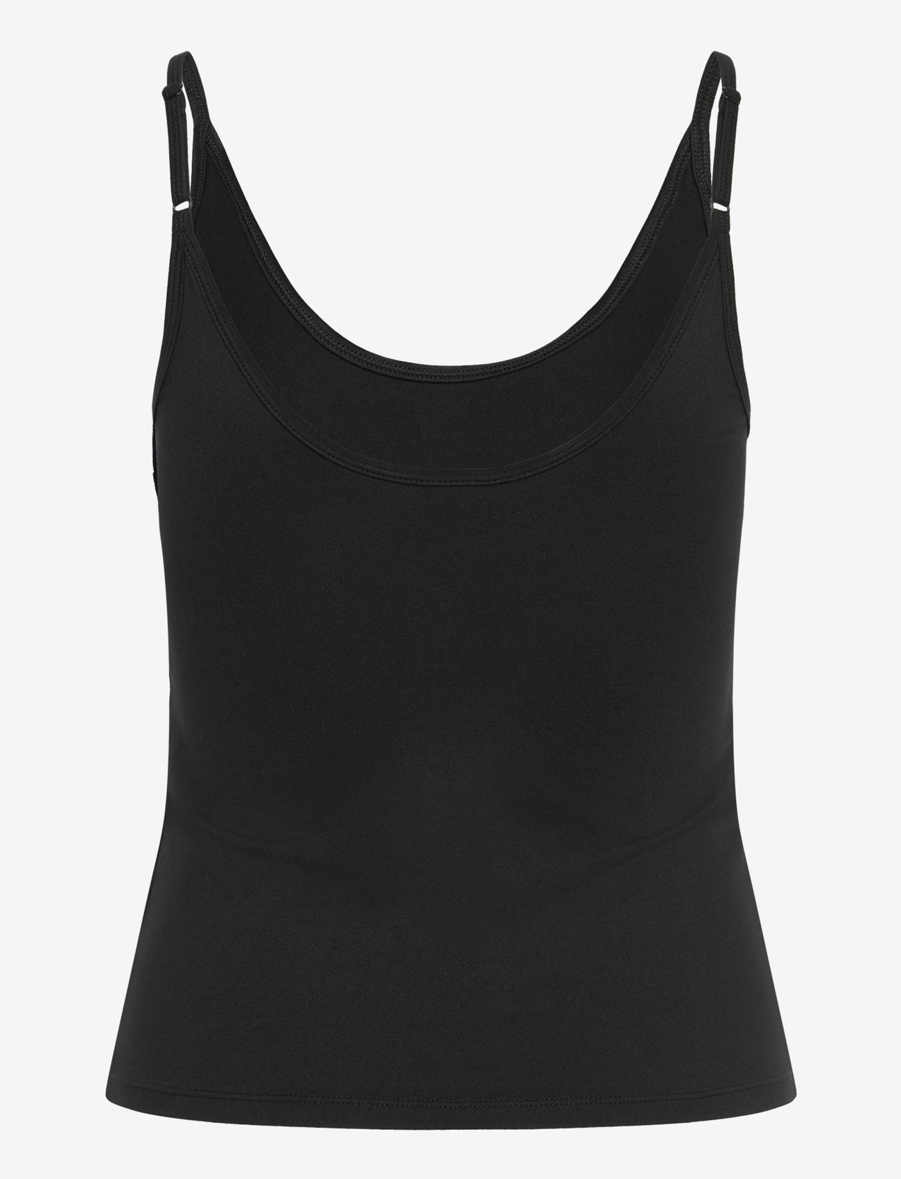 Gina Tricot - Soft strap yoga singlet - toppe & t-shirts - black (9000) - 1