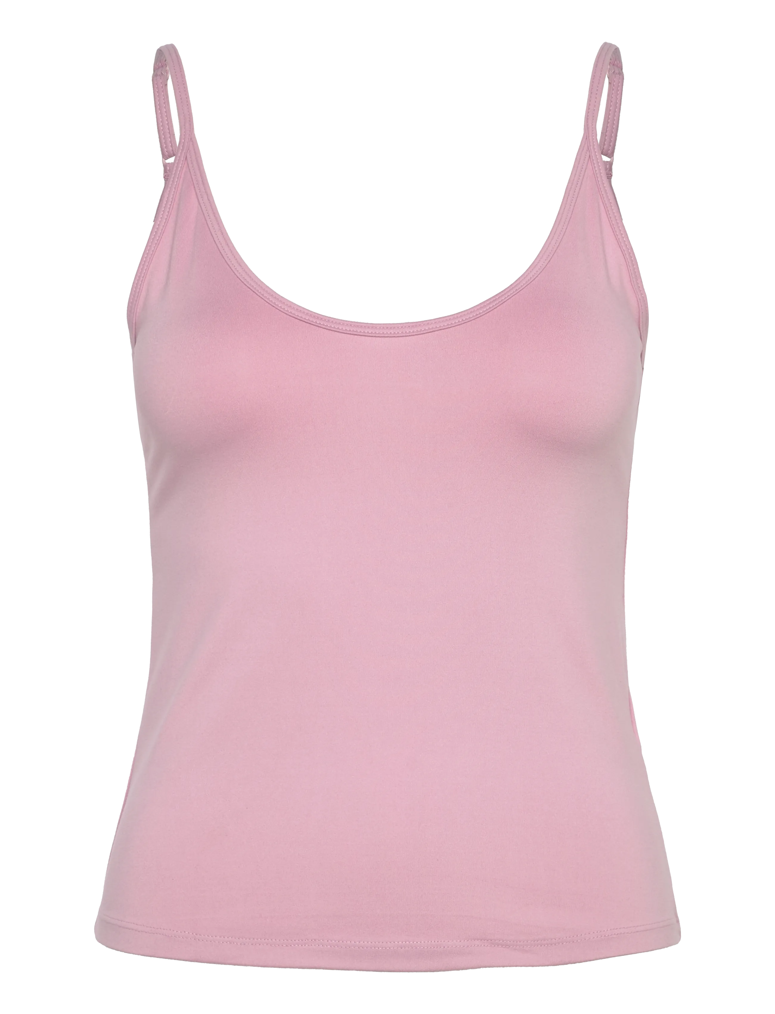 Gina Tricot Soft Strap Yoga Singlet, Kvinder, Strop Singlet, Pink, Str: M