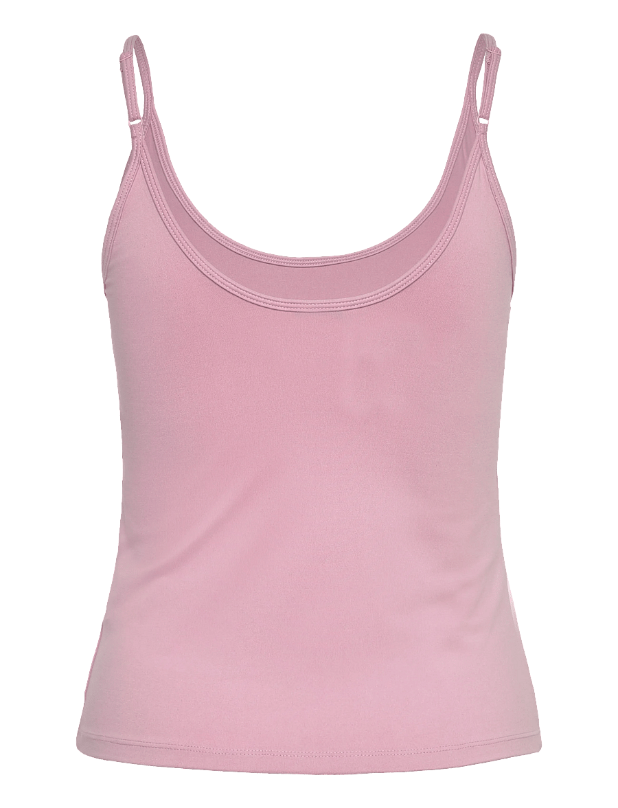 Gina Tricot - Soft strap yoga singlet - tank tops - dusty pink - 1
