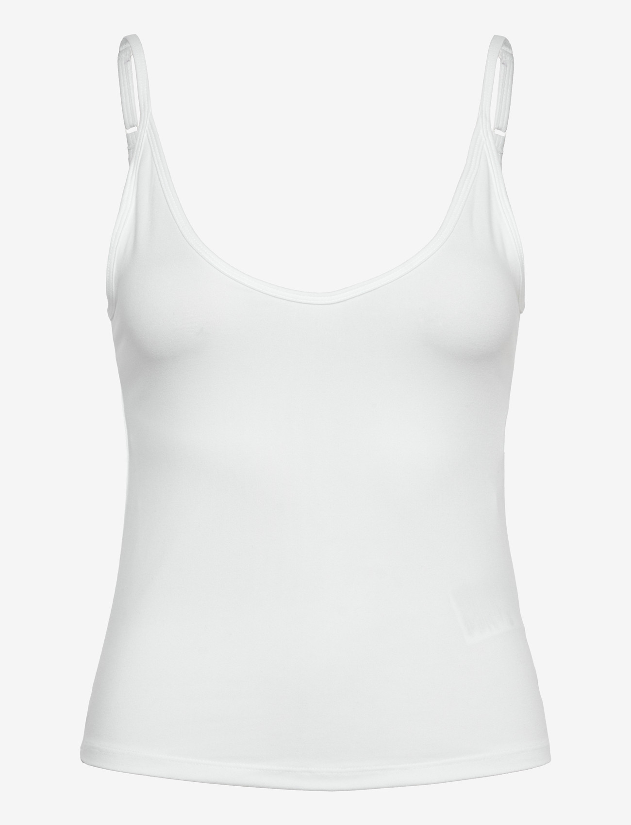 Gina Tricot - Soft strap yoga singlet - toppe & t-shirts - offwhite - 0