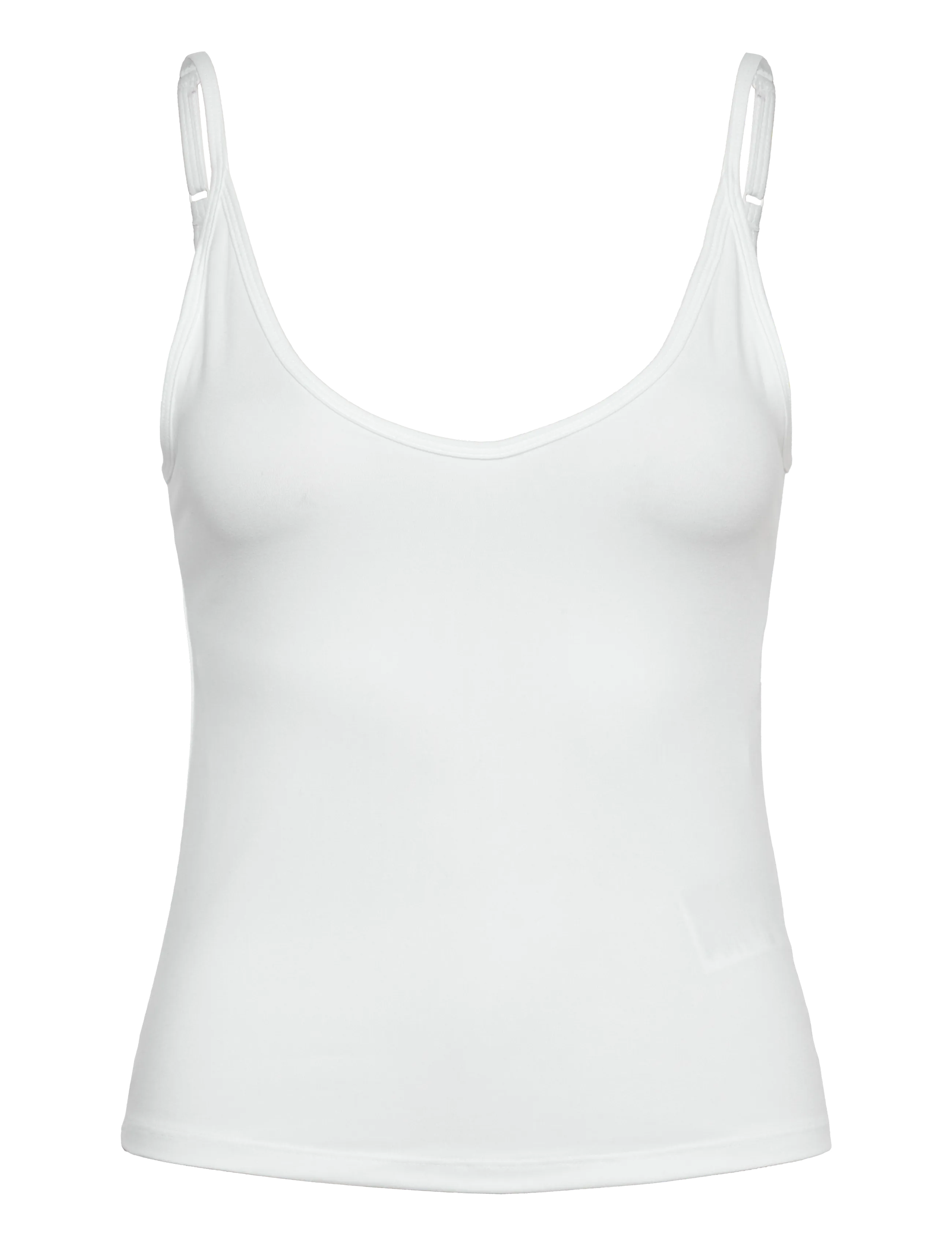 Gina Tricot Soft strap yoga singlet - Gina Tricot - OFFWHITE / white