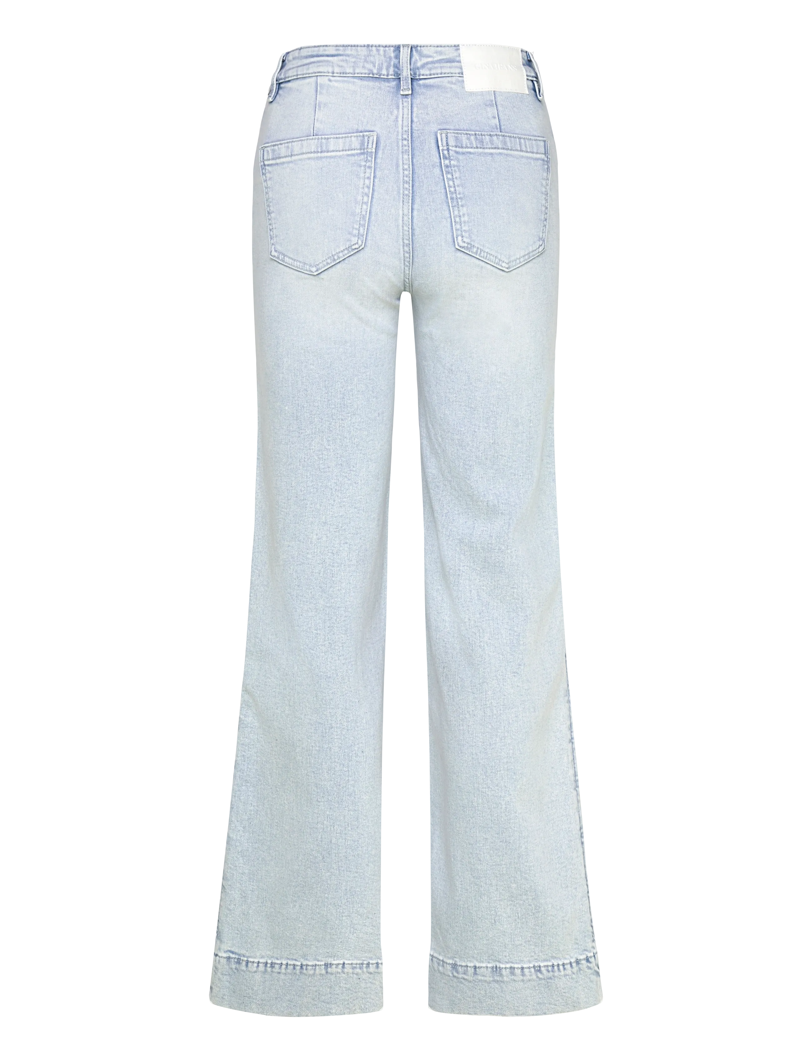 Gina Tricot - Waist hug flare jeans - nuo kelių platėjantys džinsai - lt blue - 1