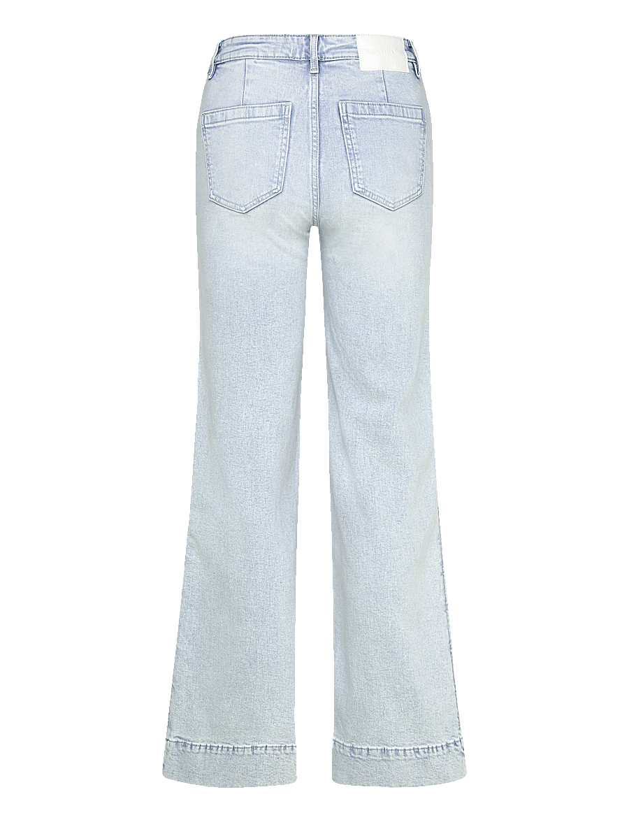 Gina Tricot - Waist hug flare jeans - flared jeans - lt blue - 1