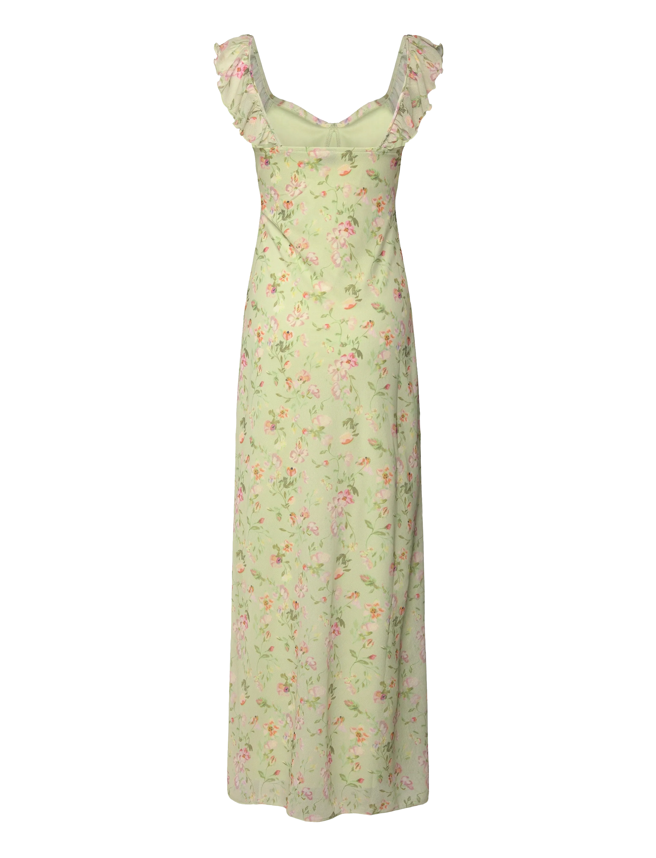 Gina Tricot - Frill maxi dress - bloom flower print - 2