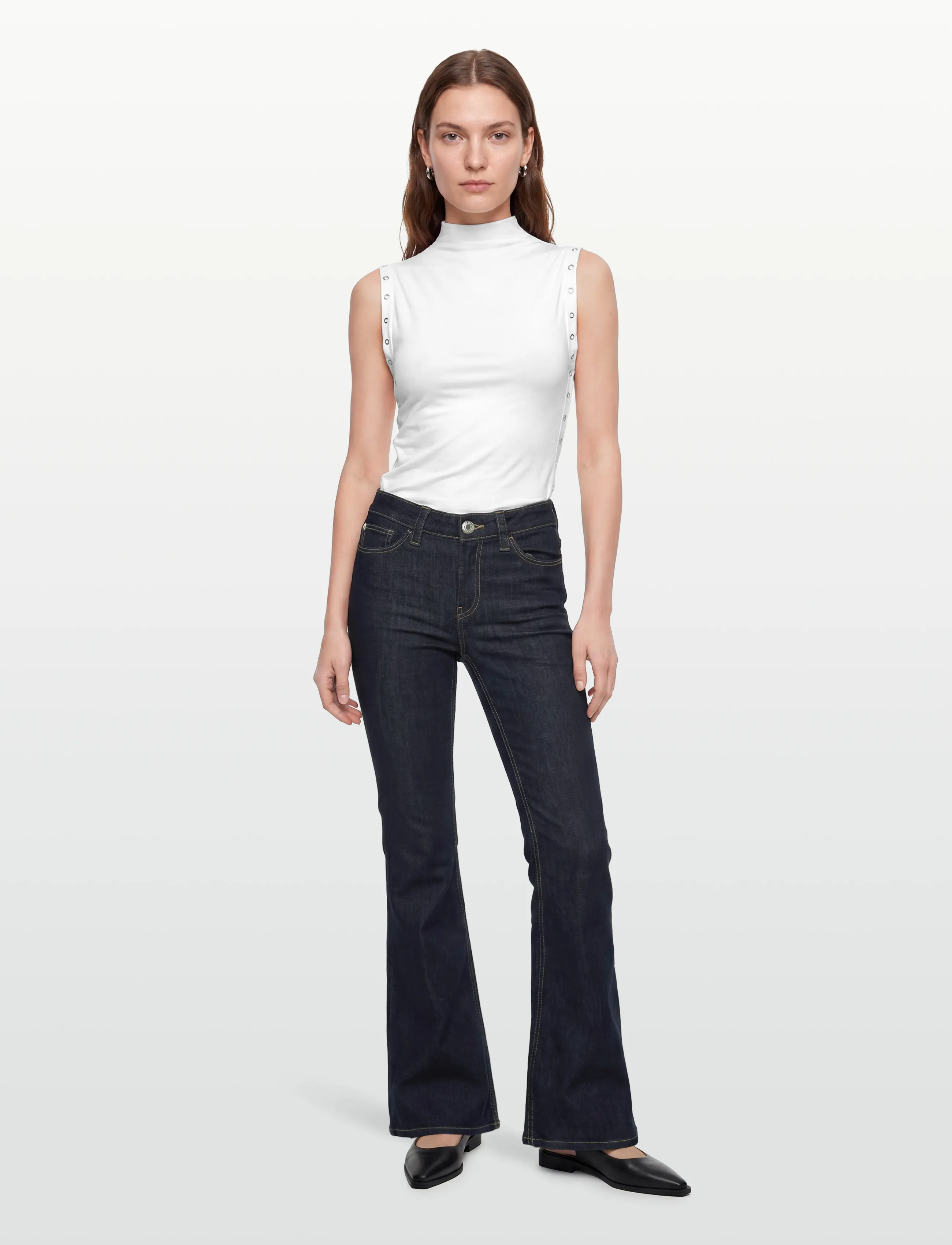 Gina Tricot Ultra flare jeans - Kläder - RINSE / navy