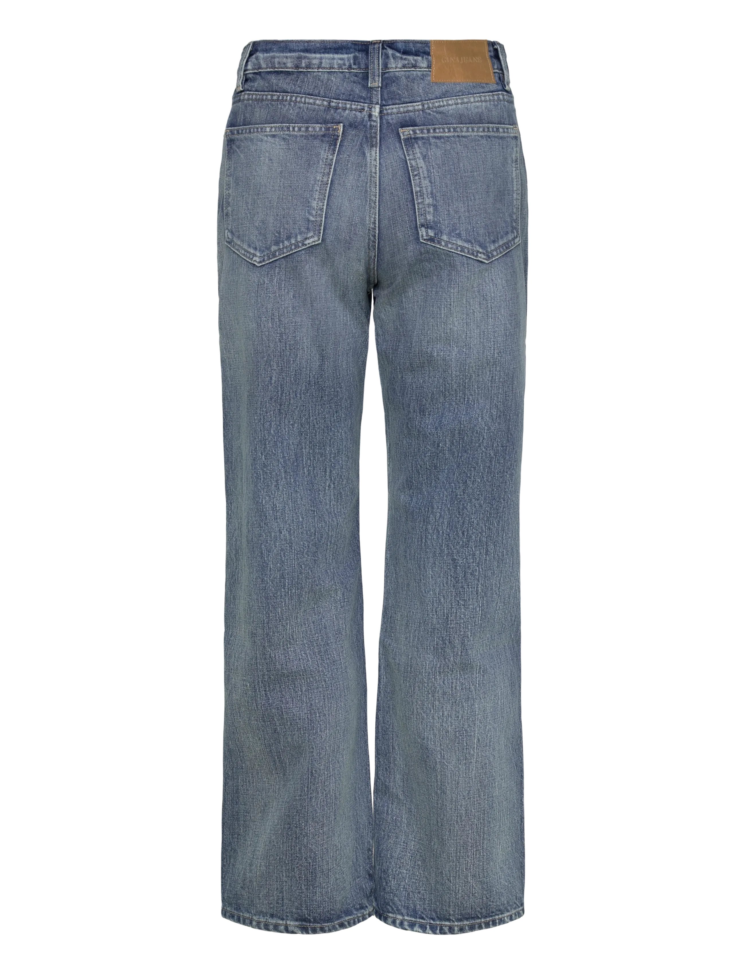 Gina Tricot - Rebel high wide jeans - pantalons larges - blue - 2