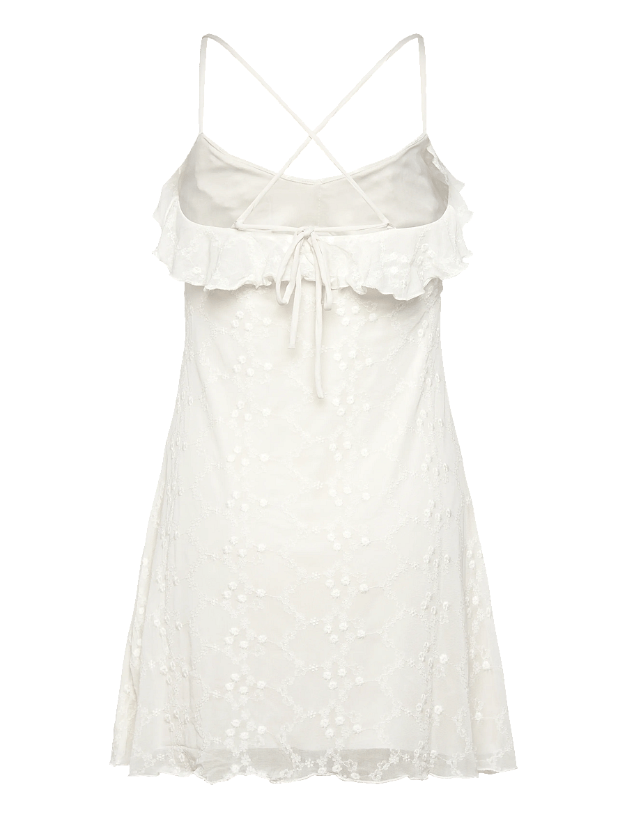 Gina Tricot - Floral mini strap dress - konfirmationstøj - marshmallow (1266) - 1