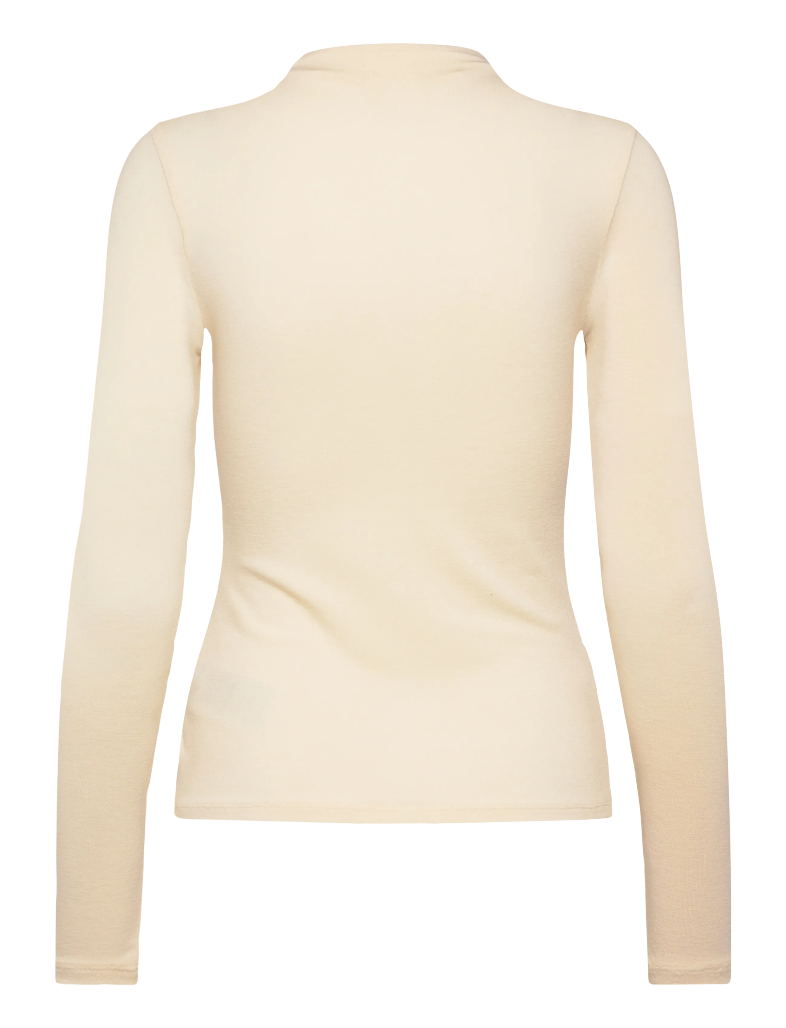 Gina Tricot - Button down funnel neck top - cardigans - gardenia (1496) - 2