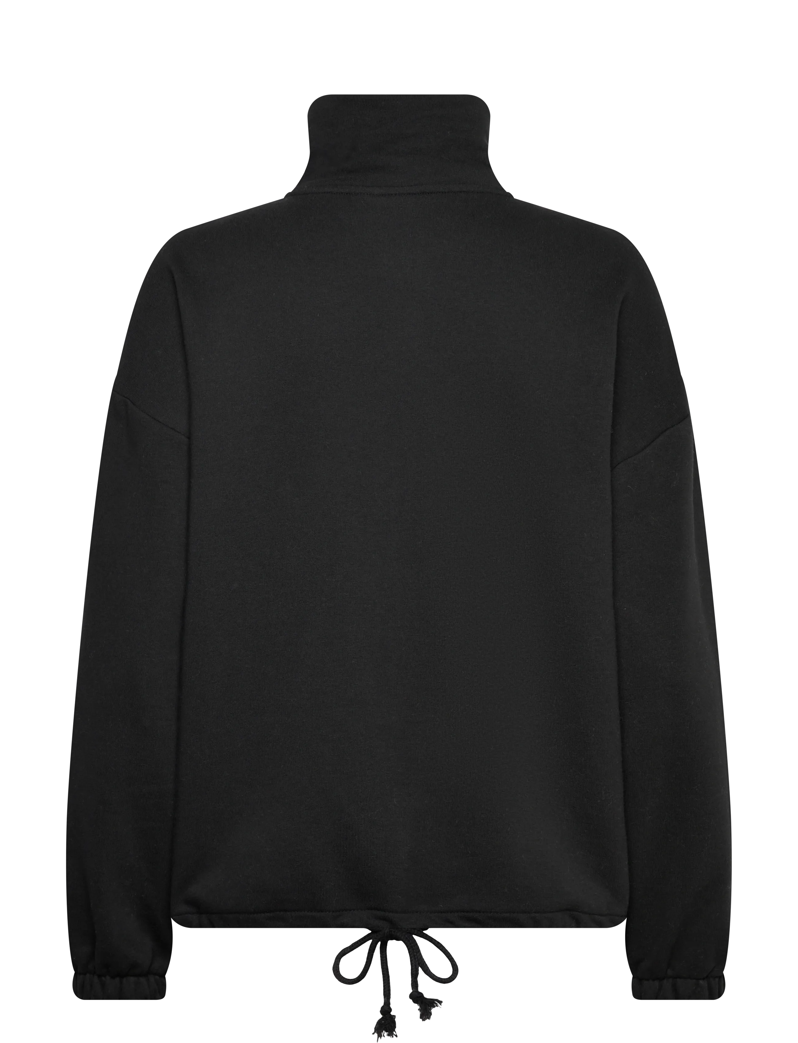 Gina Tricot - Soft sport zip sweater - kapuutsiga dressipluusid - black (9000) - 2