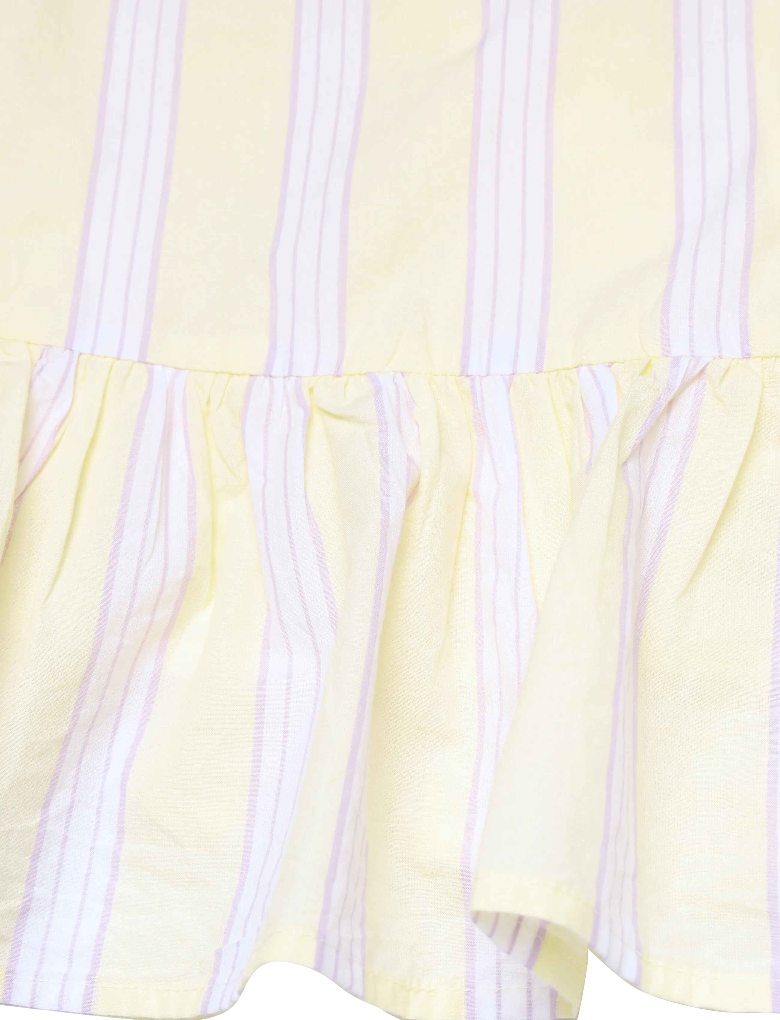 Gina Tricot - Poplin pyjamas singlet - overdele - yellow stripe (2086) - 3