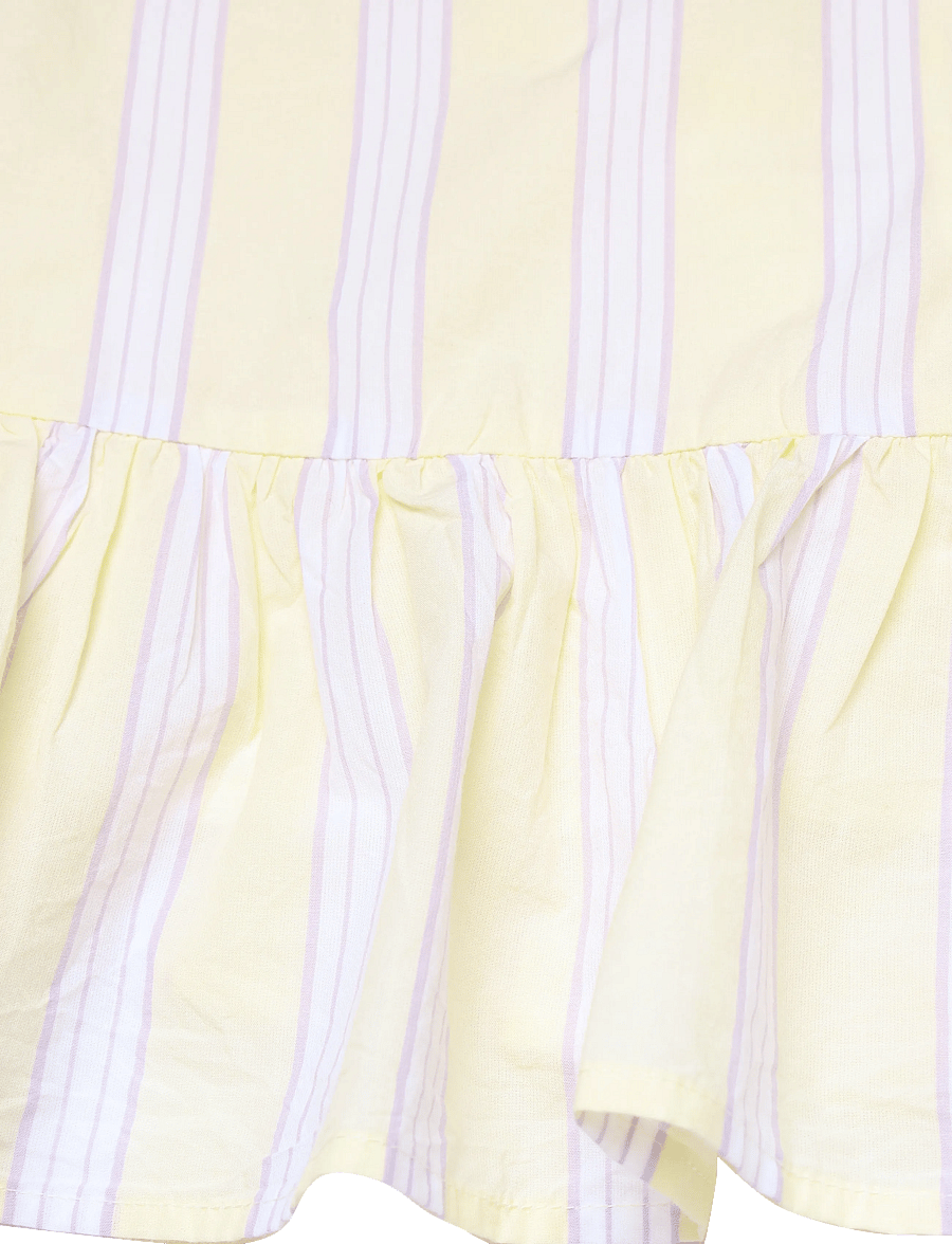 Gina Tricot - Poplin pyjamas singlet - overdele - yellow stripe (2086) - 3