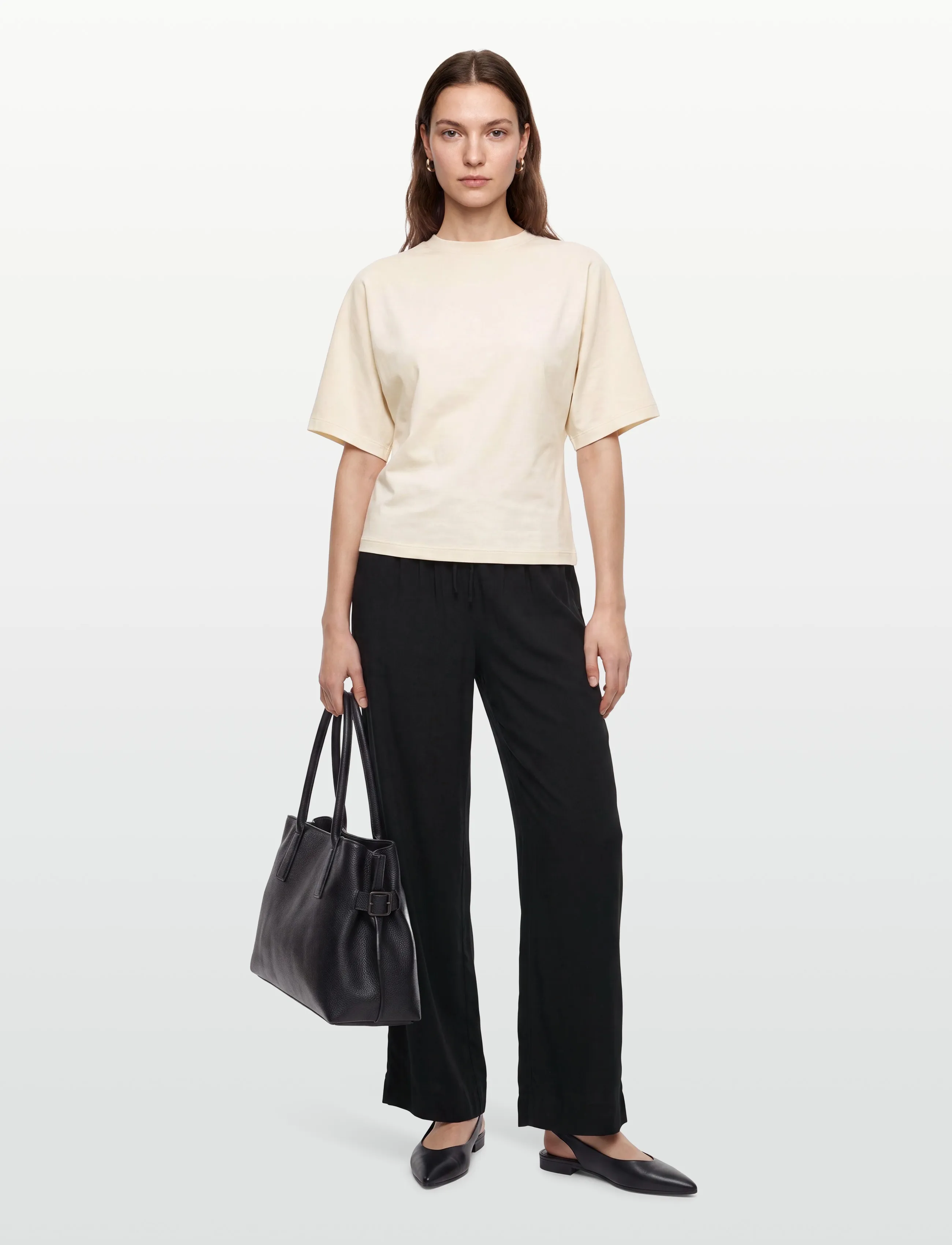 Gina Tricot Loungewear Trousers, Kvinder, Loungewear Bukser, Sort, Str: XL