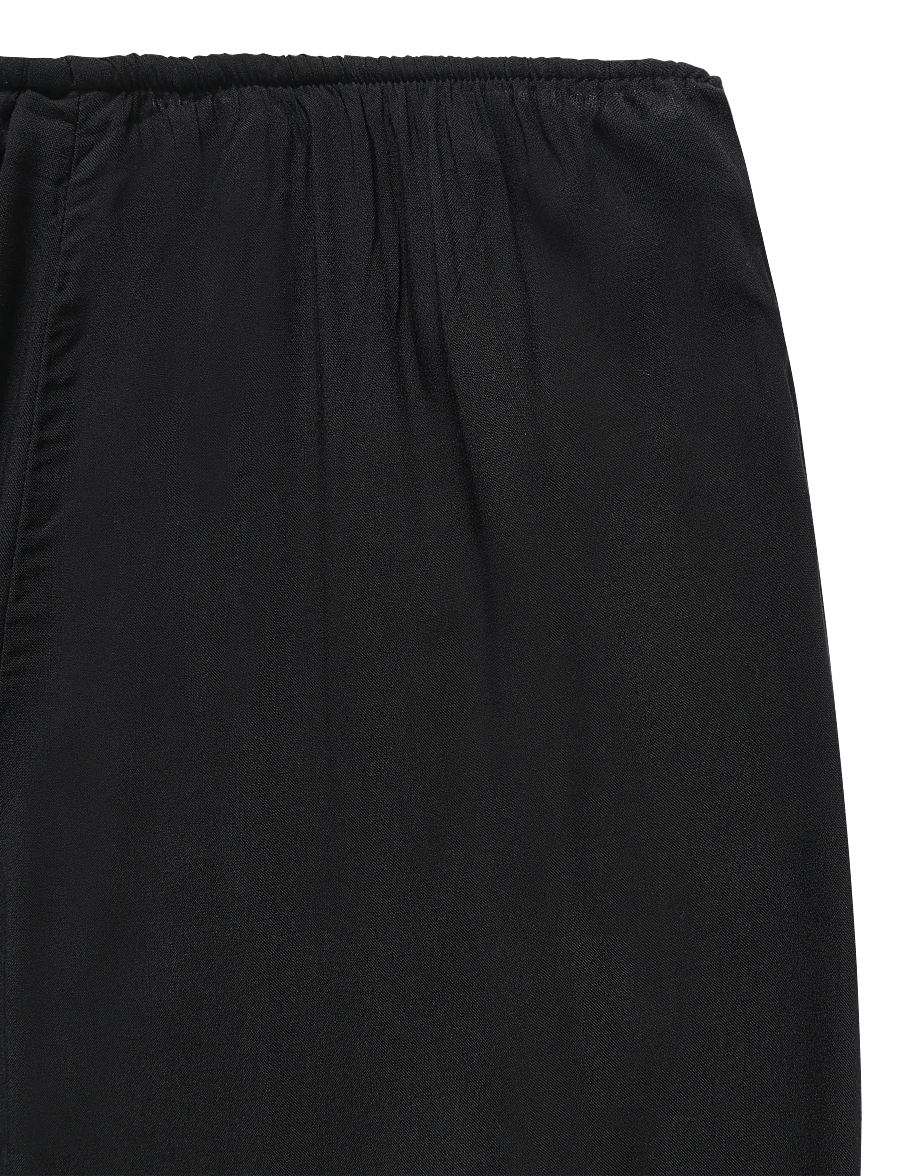Gina Tricot - Loungewear trousers - hosen mit weitem bein - black (9000) - 3