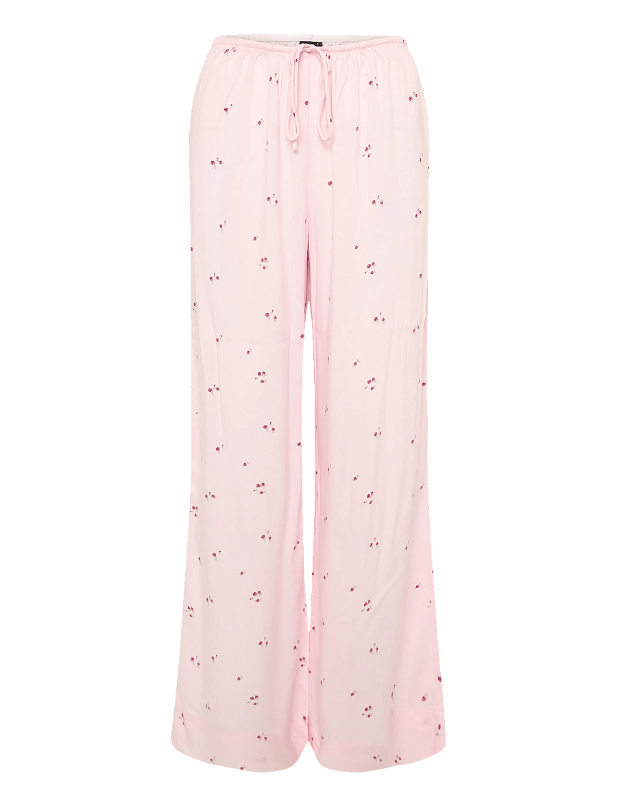 Gina Tricot - Loungewear trousers - hosen mit weitem bein - mini flower aop (9275) - 1