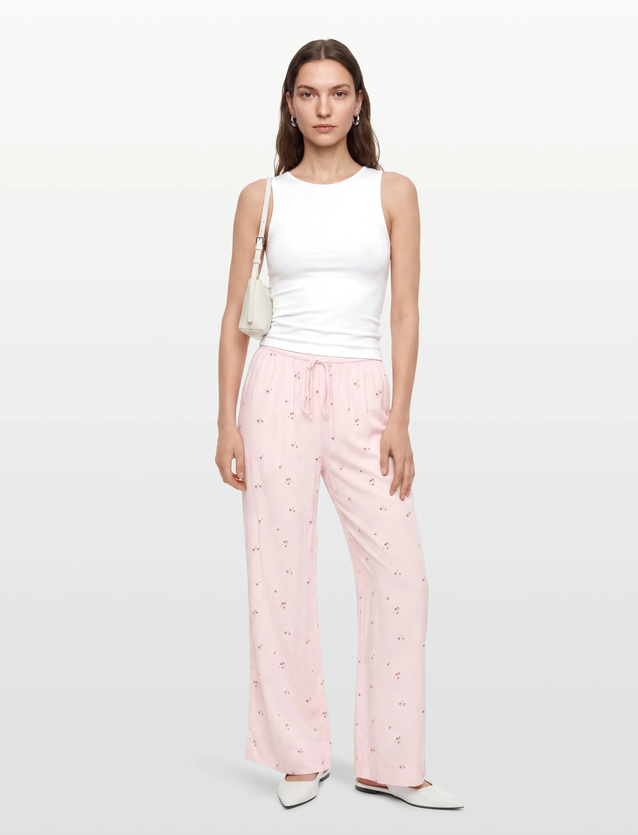 Gina Tricot Loungewear Trousers, Kvinder, Loungewear Bukser, Pink, Str: XS