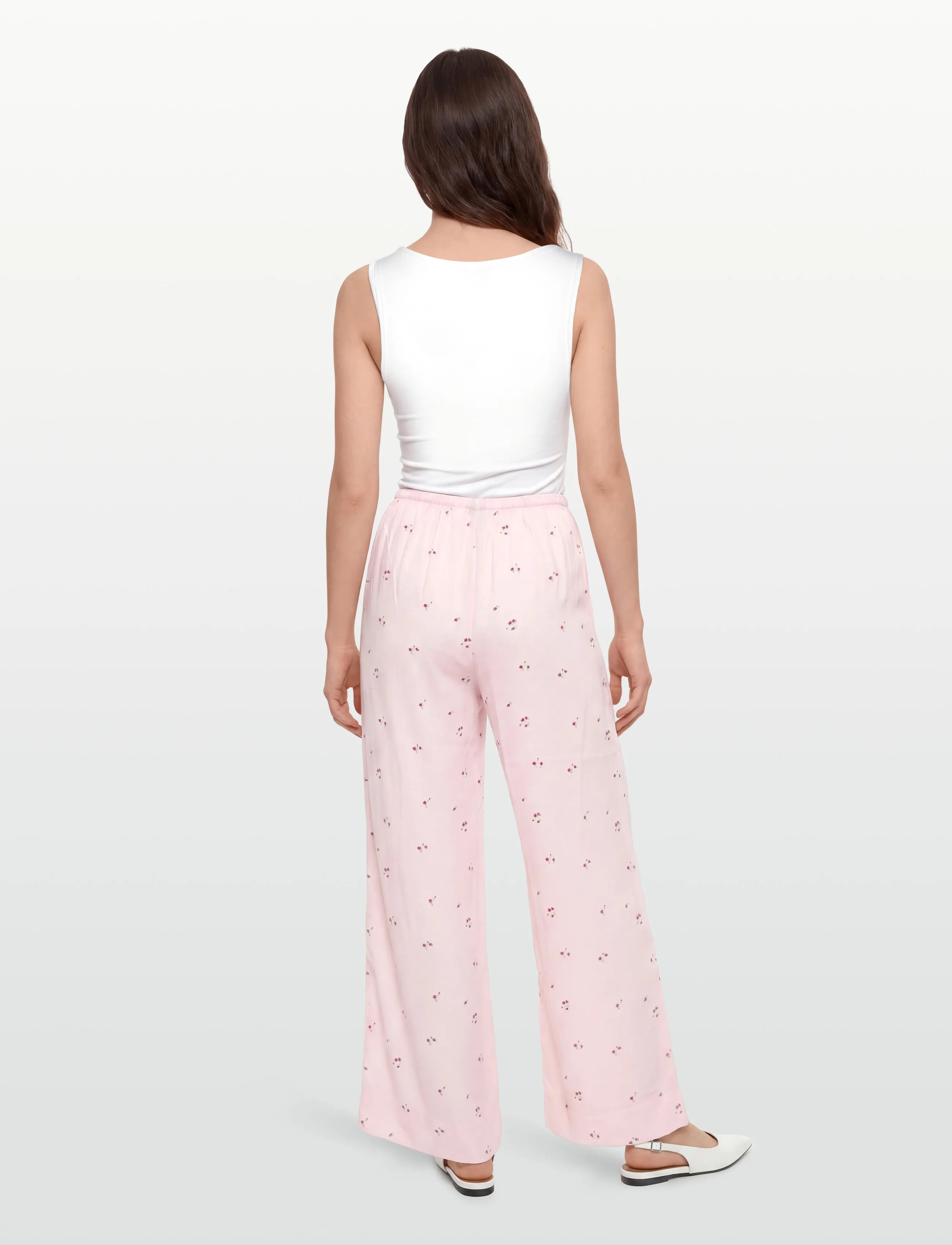 Gina Tricot - Loungewear trousers - wide leg trousers - mini flower aop (9275) - 4