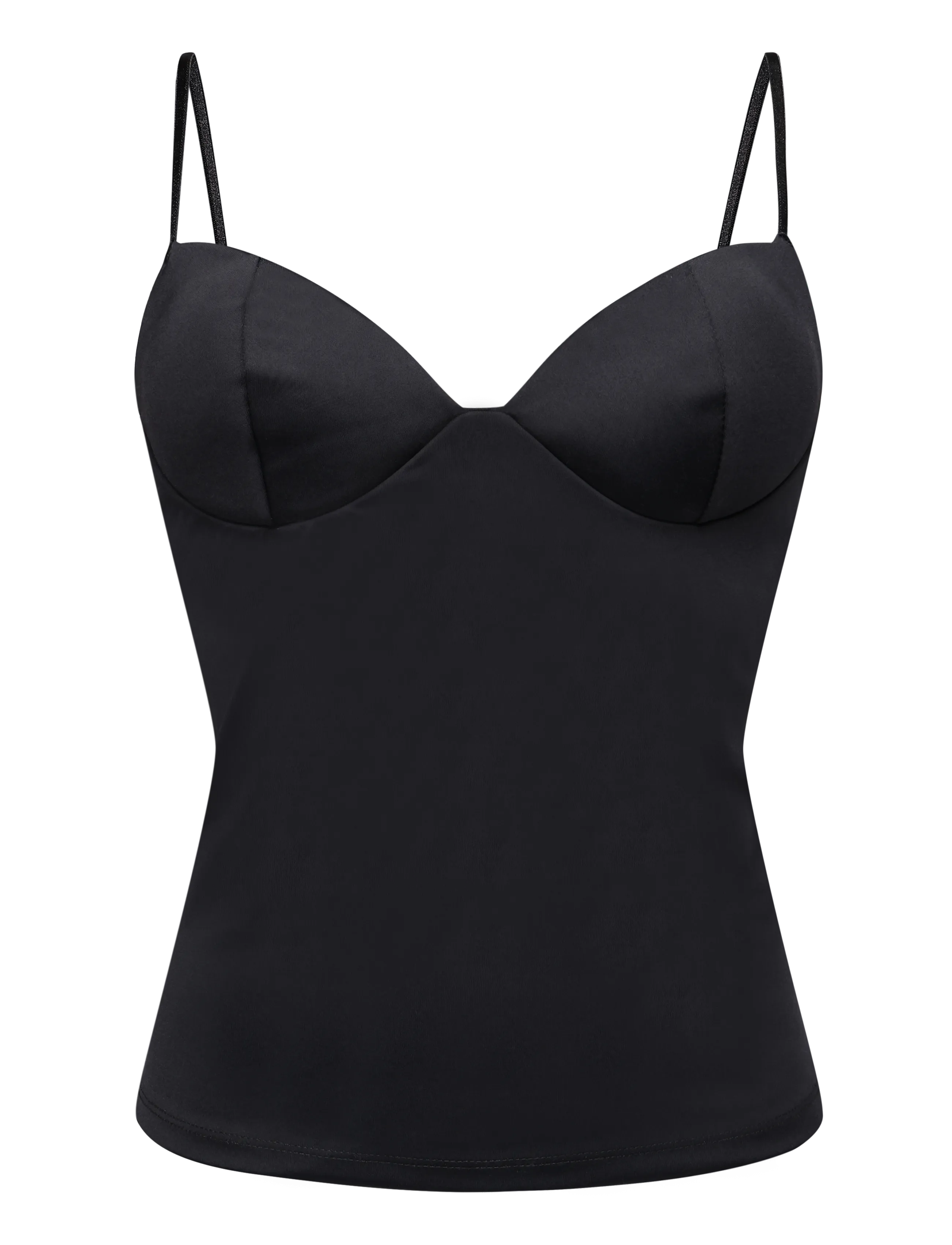 Gina Tricot Soft shaping wow singlet - Underkläder - BLACK (9000) / black