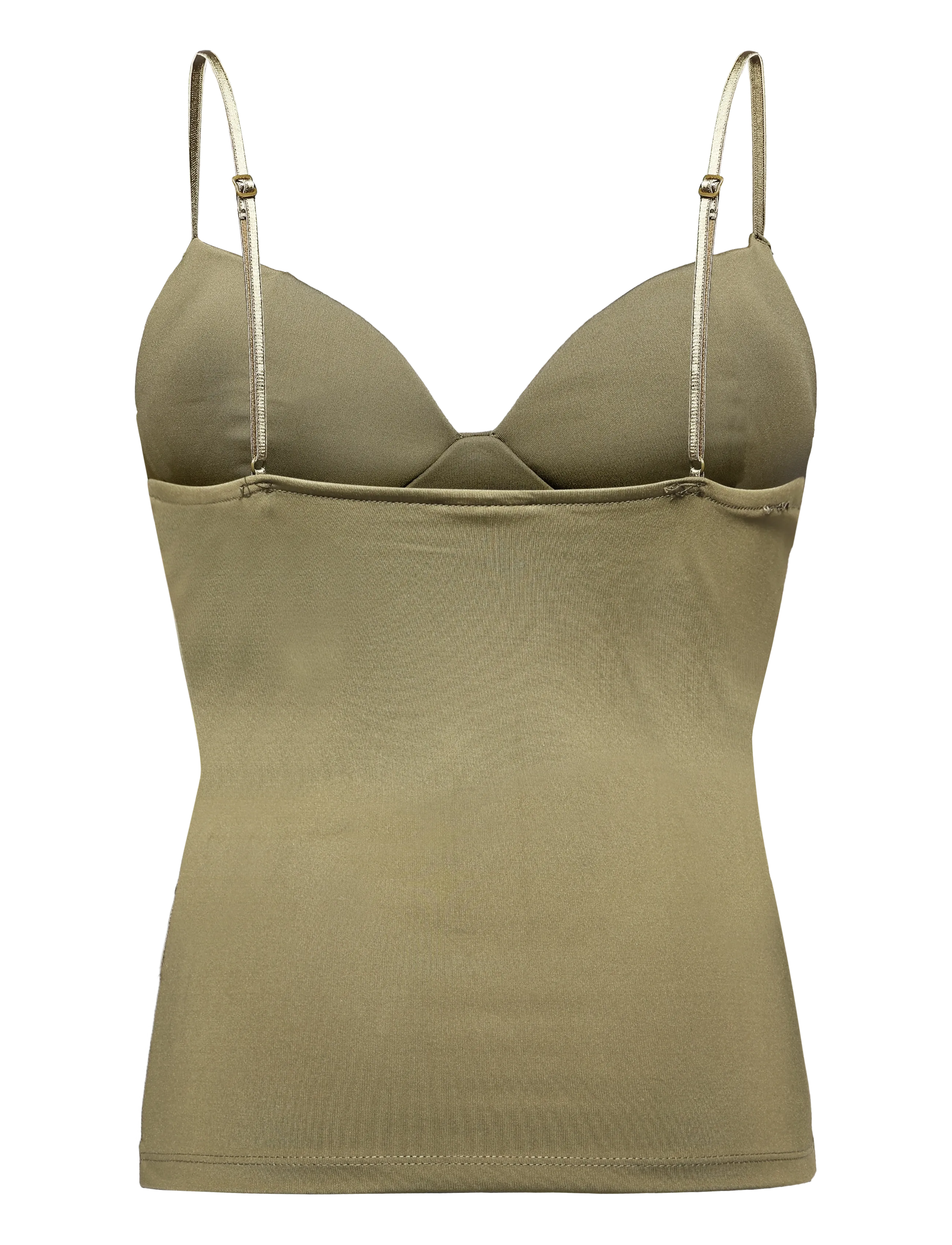 Gina Tricot - Soft shaping wow singlet - bh-linnen - dk green (6860) - 1
