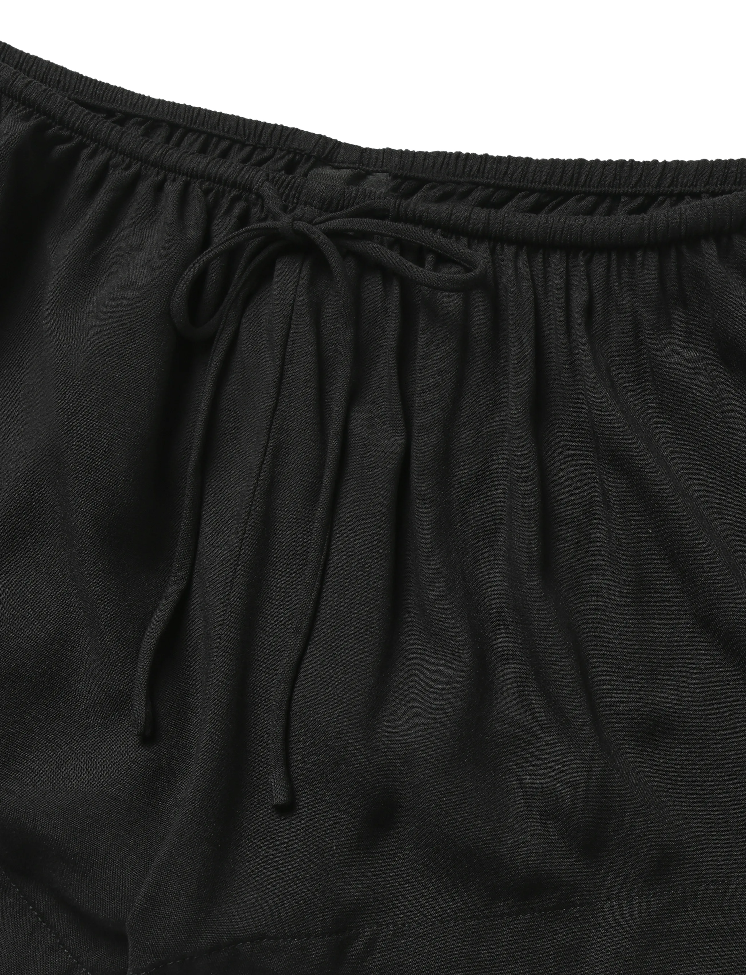 Gina Tricot - Loungewear shorts - casual shorts - black (9000) - 2