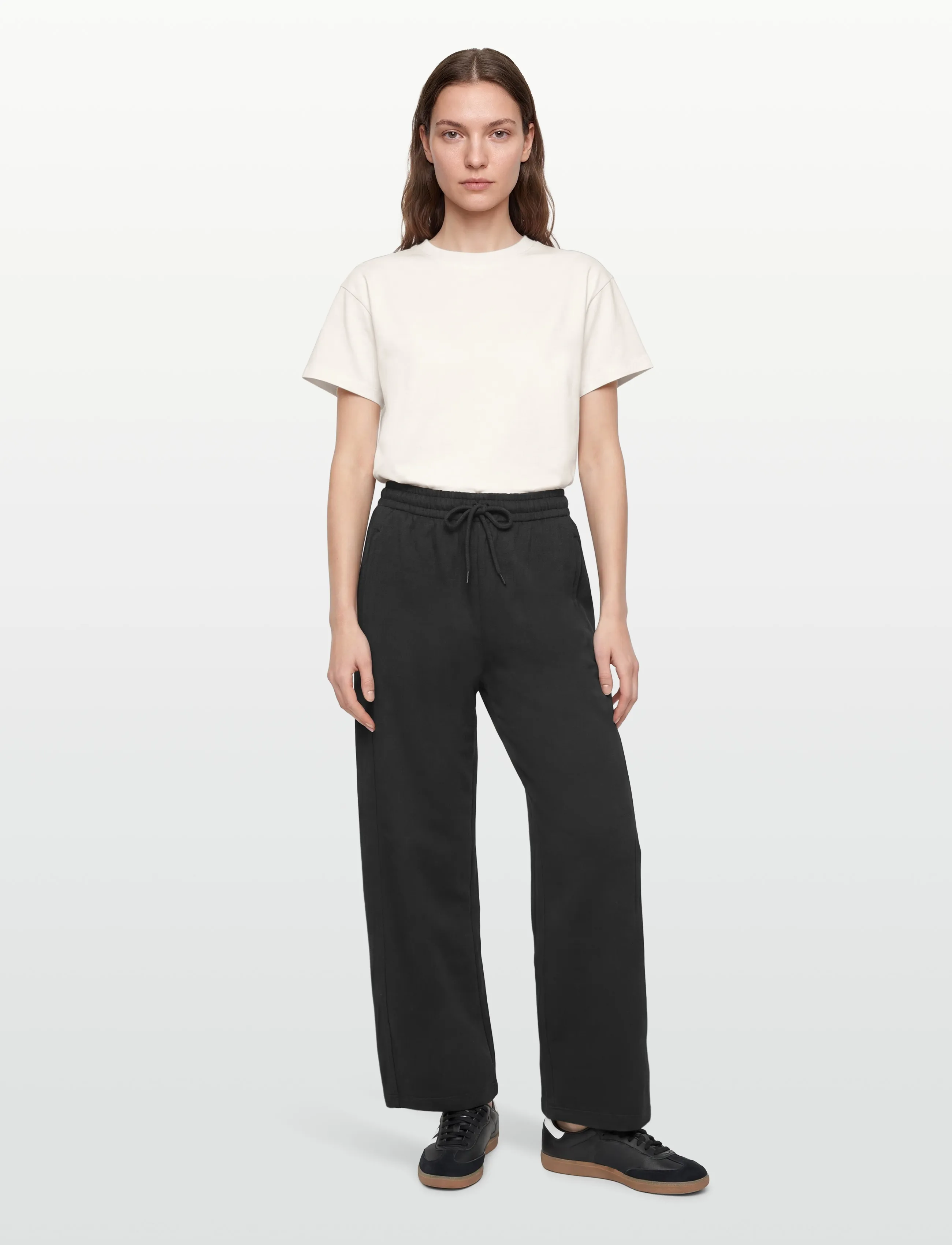 Gina Tricot Barrel Sweatpants, XS, Unterteile, Schwarz - Frauen