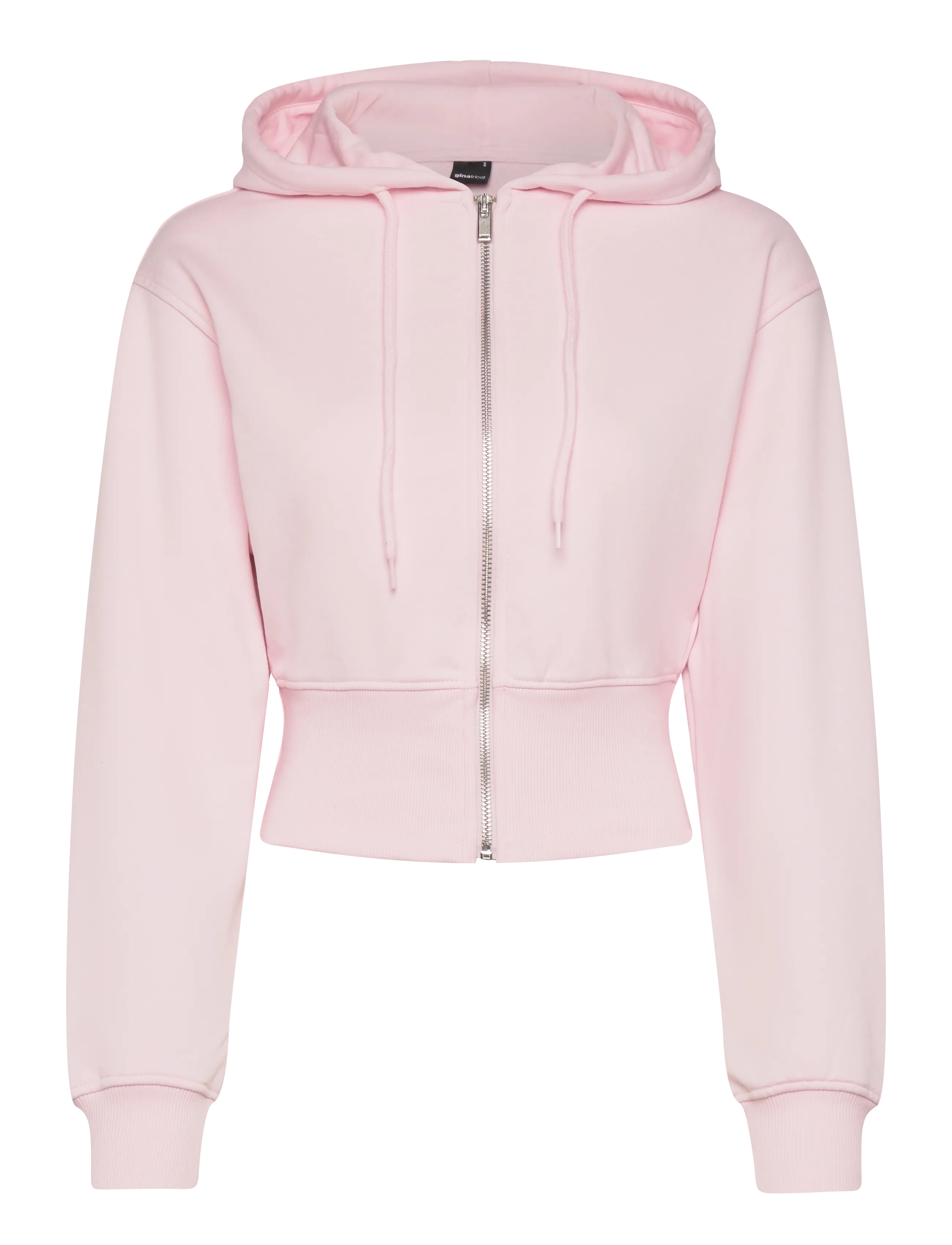 Gina Tricot Slim fit zip hoodie - Sweatshirts - TENDER TOUCH / pink/rose