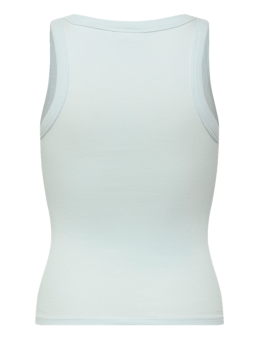 Gina Tricot - Super stretch scoop neck tank - Ärmellose tops - ice melt - 2