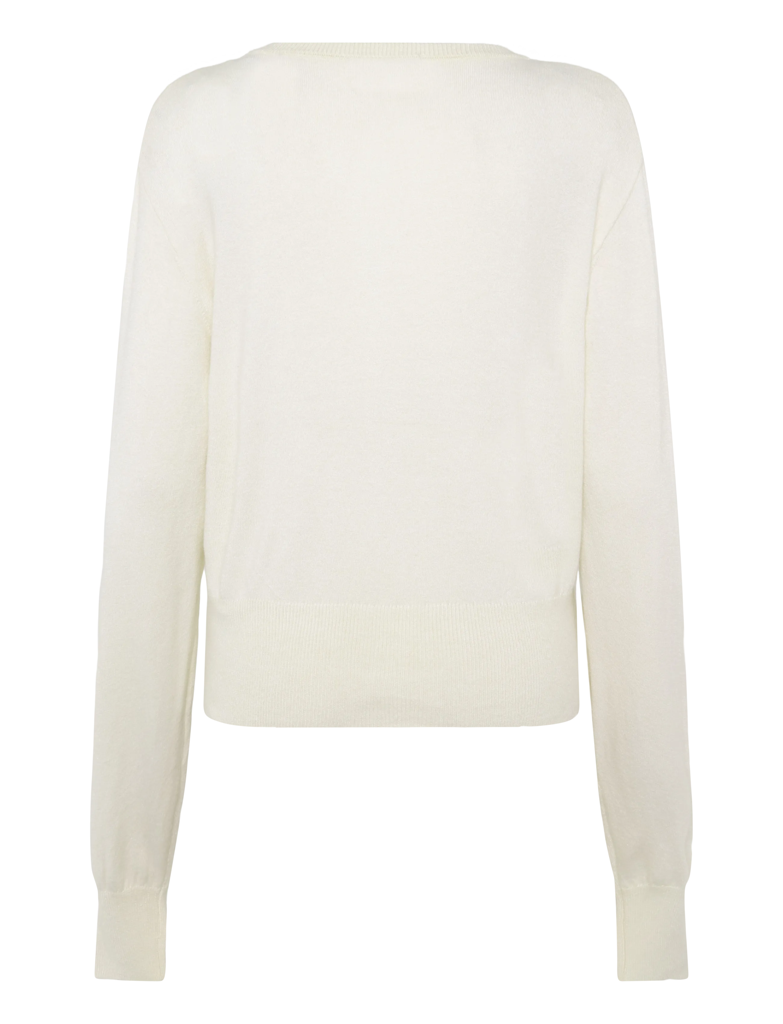 Gina Tricot - Knitted fitted cardigan - gardenia (1496) - 1
