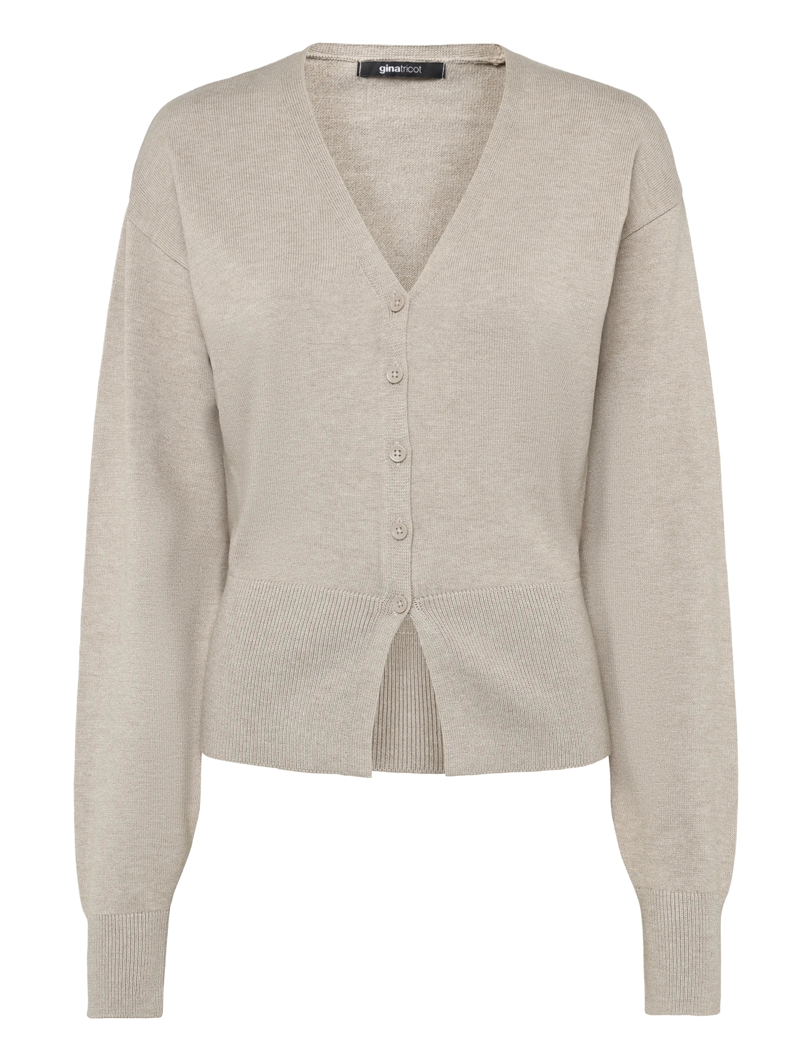 Gina Tricot Shaped knitted cardigan - Inspiration - PURE C (7272) / beige