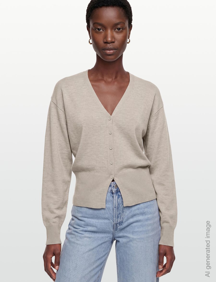 Gina Tricot - Shaped knitted cardigan - strickjacken - pure c (7272) - 3