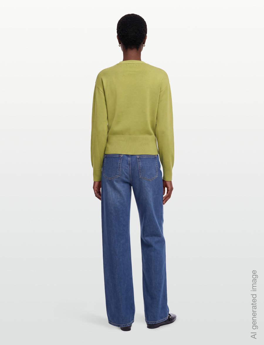 Gina Tricot - Shaped knitted cardigan - muotitrendit - weeping willow - 4