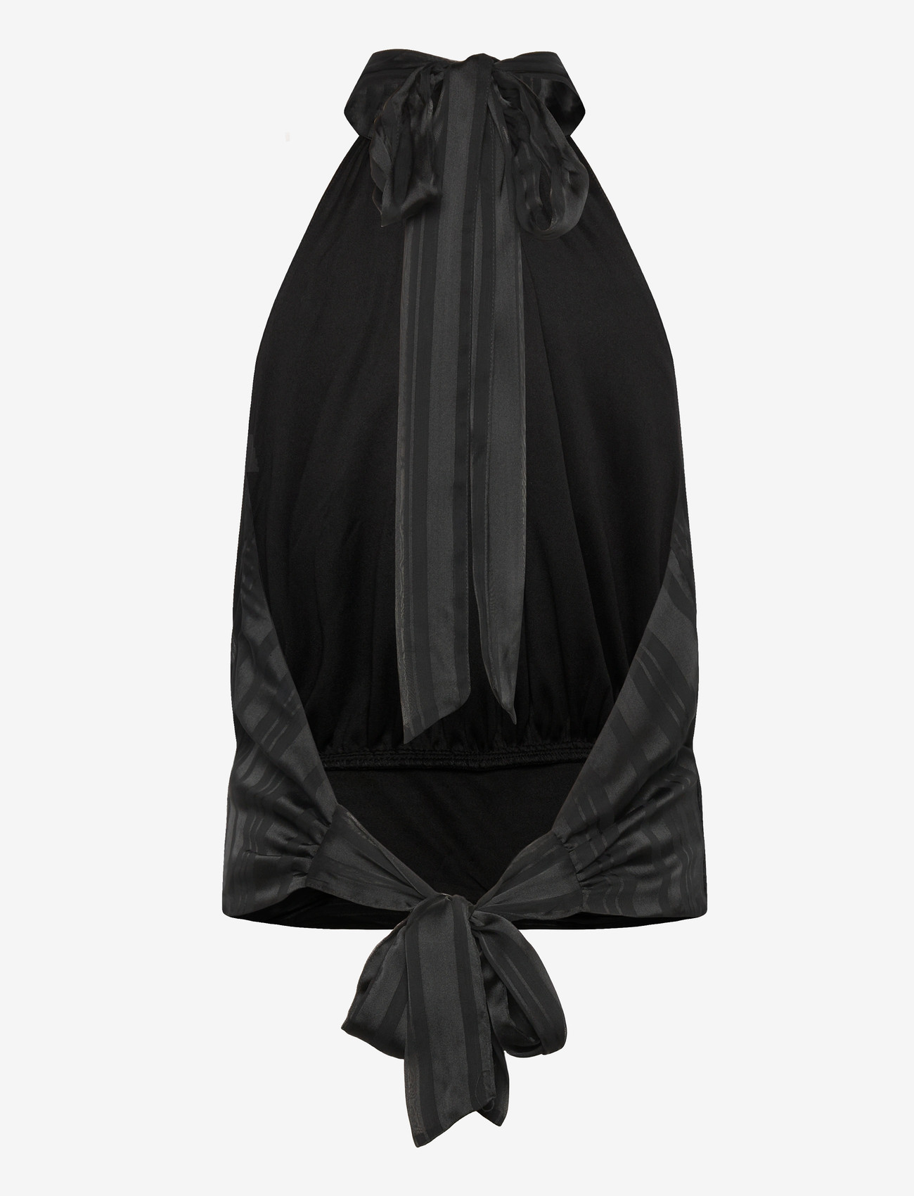 Gina Tricot - Halterneck top - sleeveless tops - black (9000) - 1