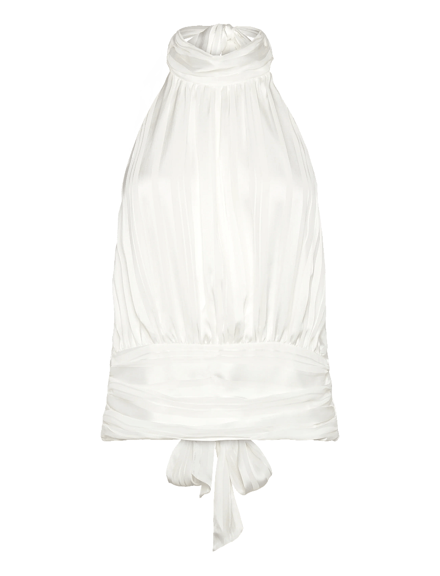 Gina Tricot - Halterneck top - Ärmellose tops - offwhite - 0