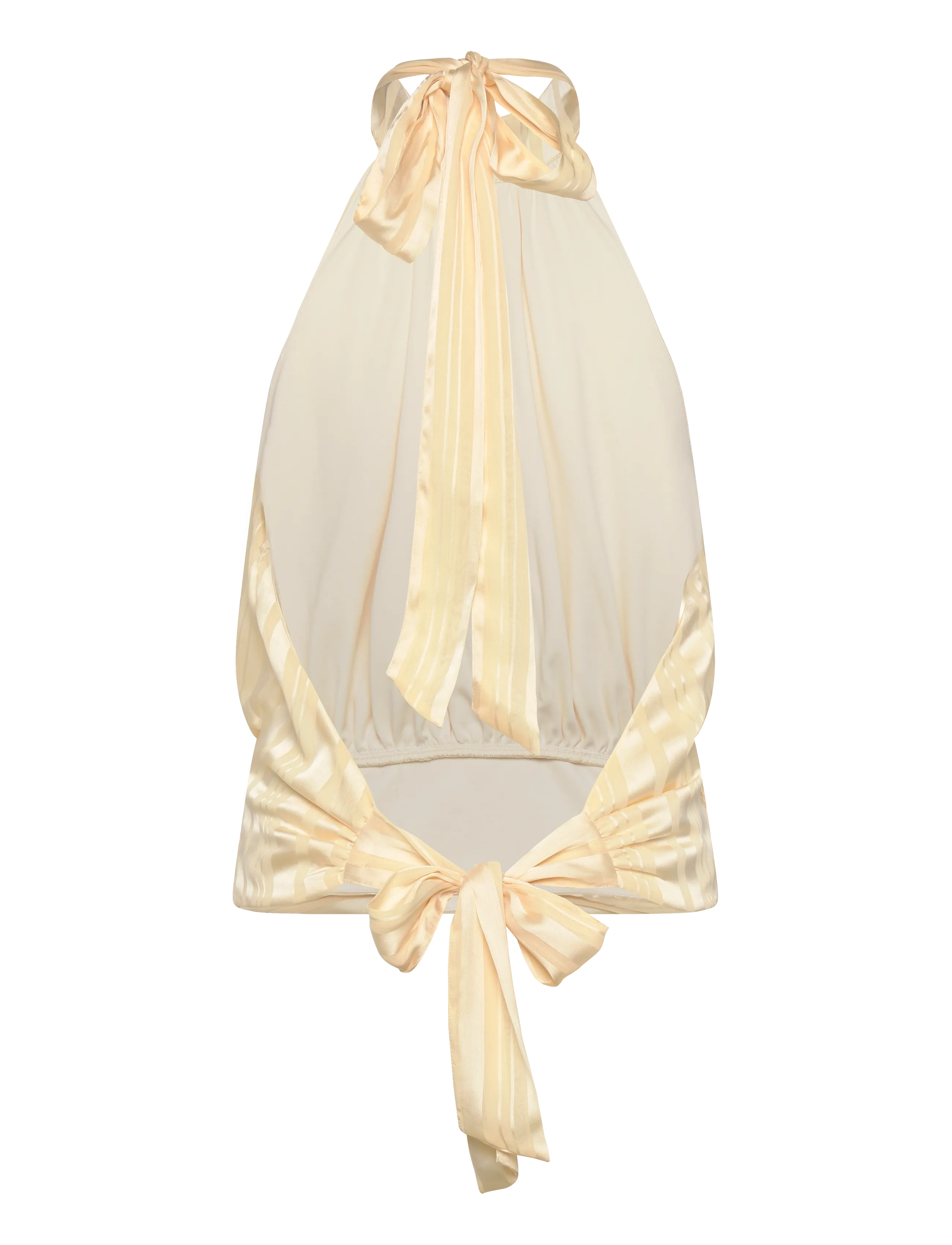 Gina Tricot - Halterneck top - Ärmellose tops - yellow - 1