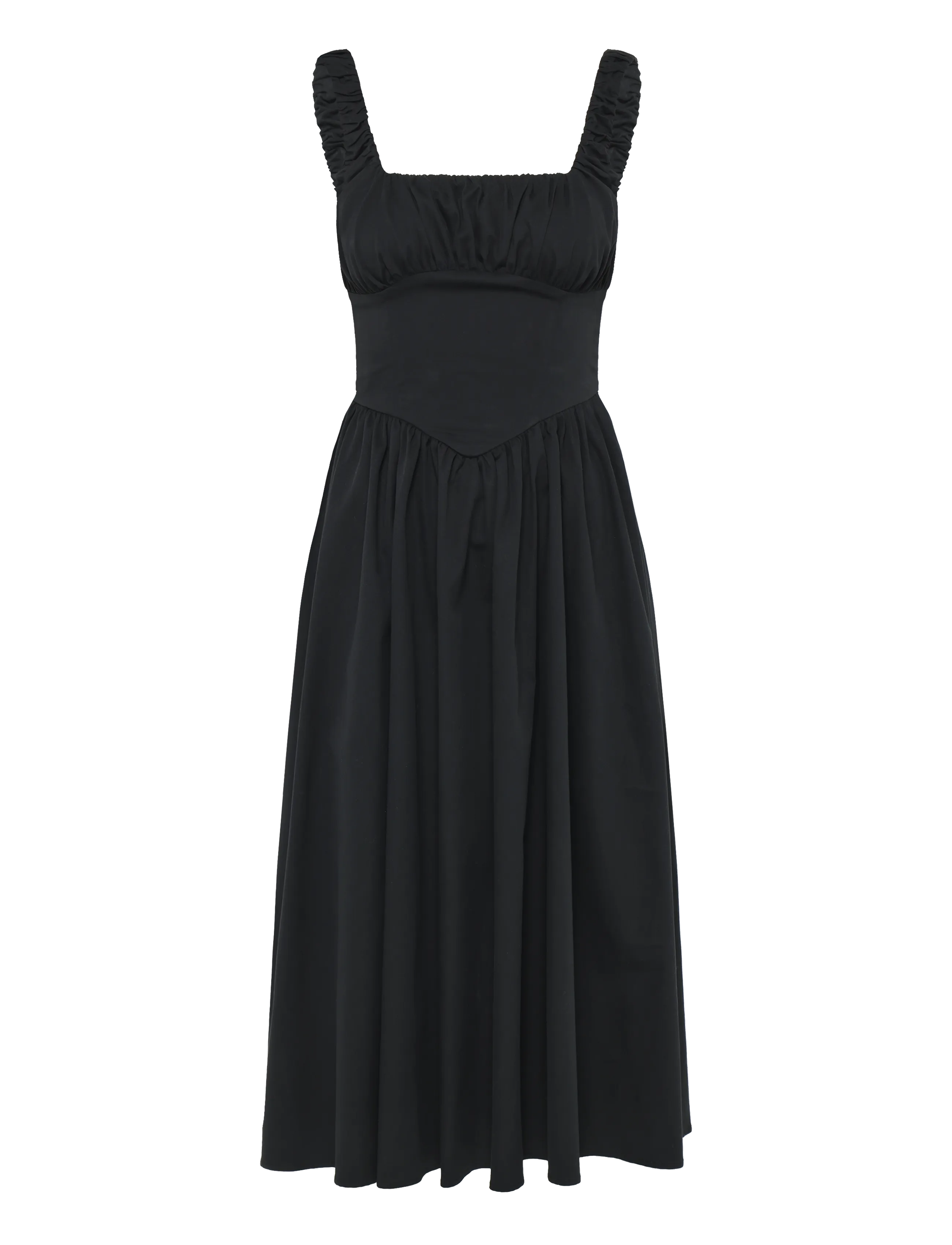 Gina Tricot - Corset dress - maksikleidid - black (9000) - 1