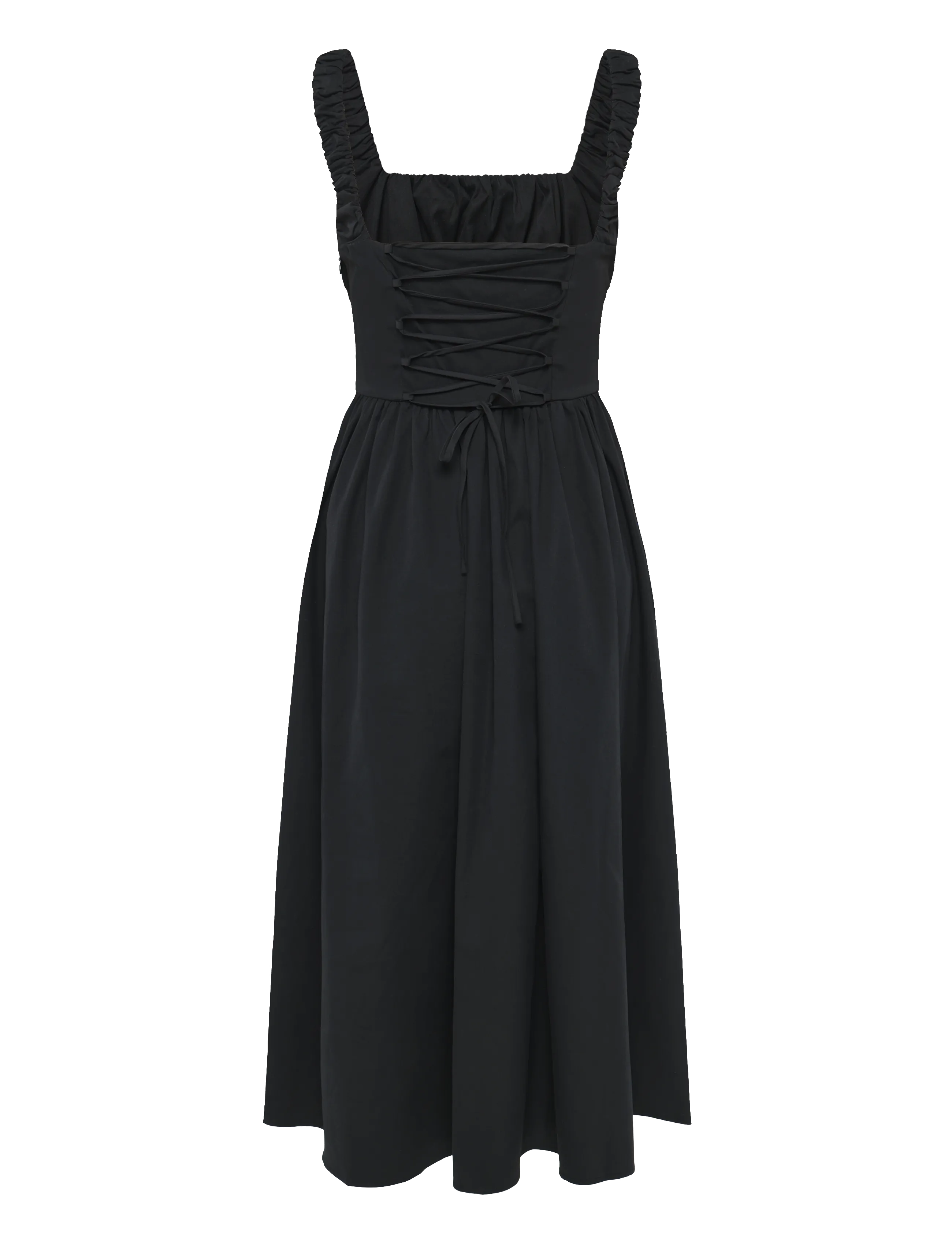 Gina Tricot - Corset dress - maksikleidid - black (9000) - 2